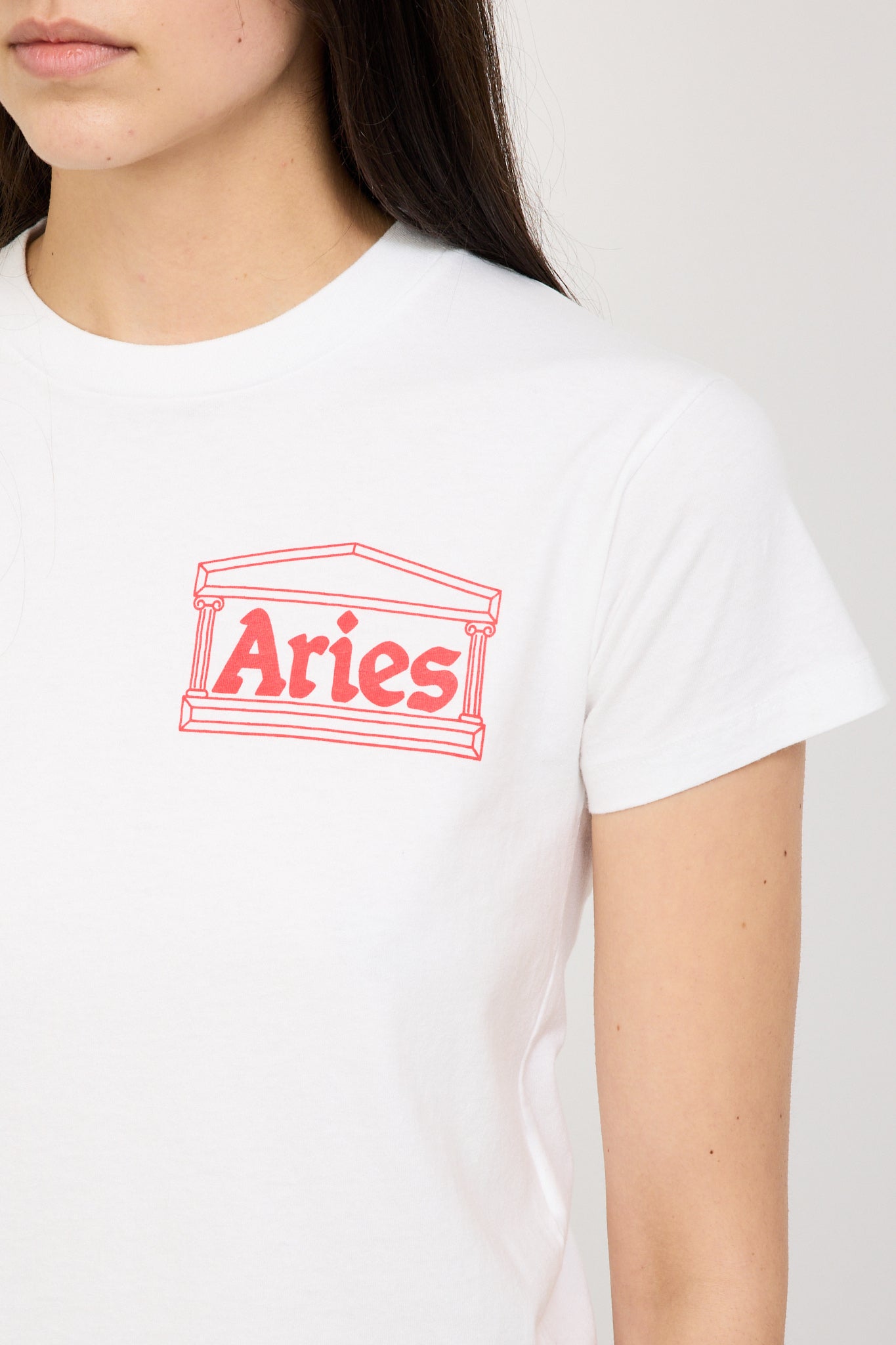 Aries | Temple SS Tee Baby White | Maplestore