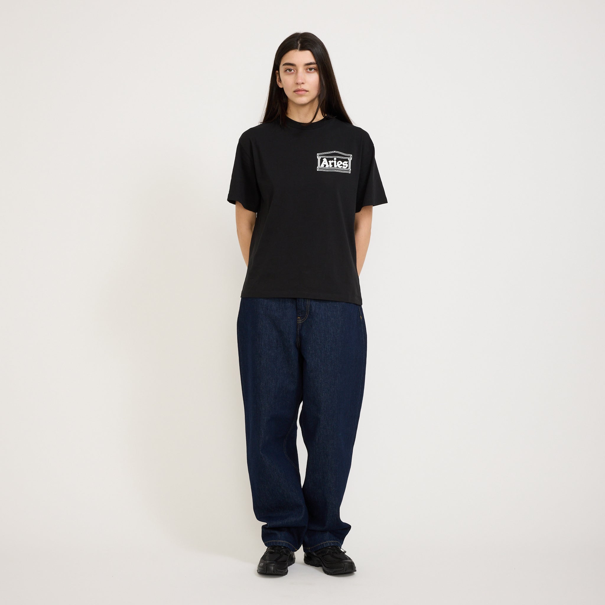 Aries | Temple SS Tee Black | Maplestore