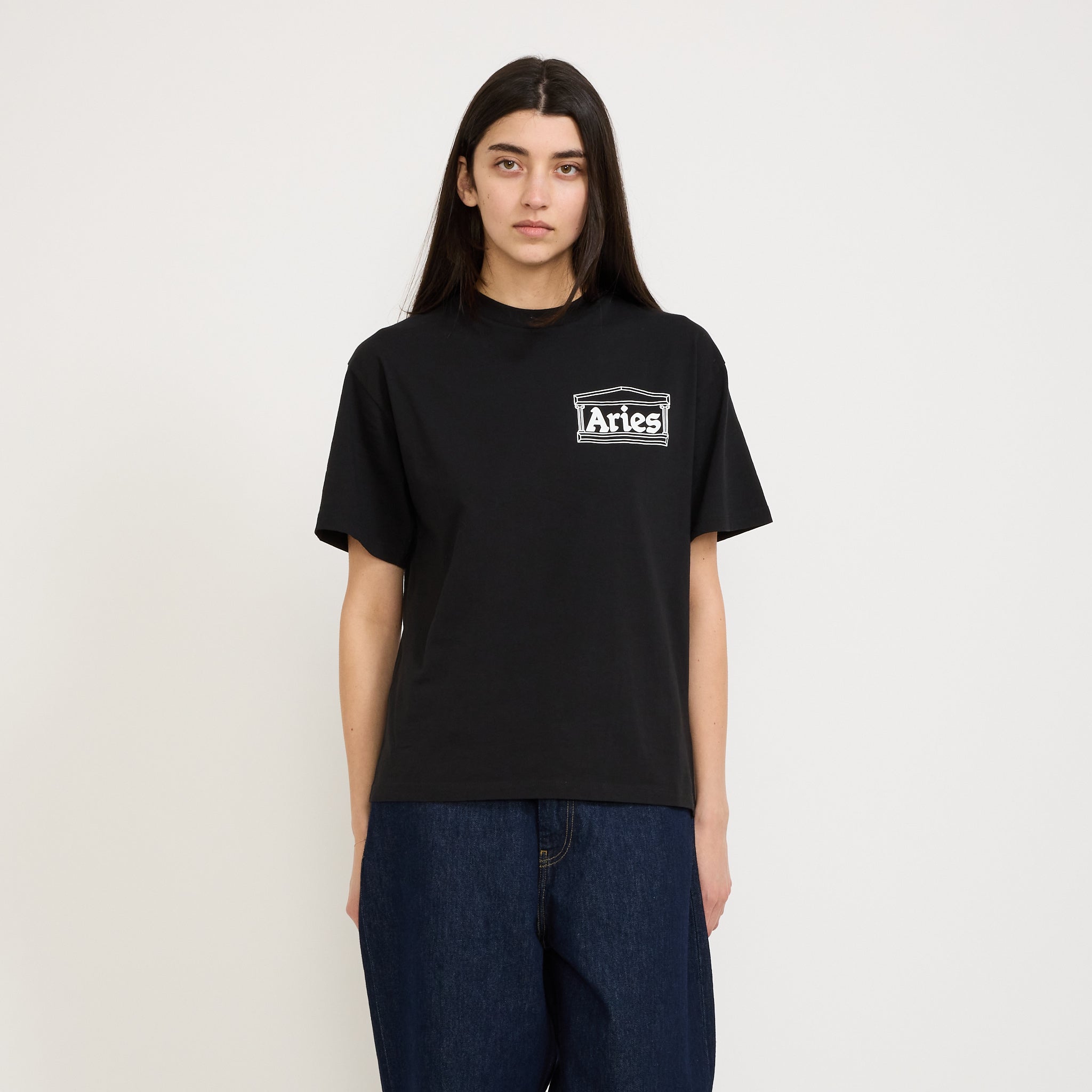 Aries | Temple SS Tee Black | Maplestore