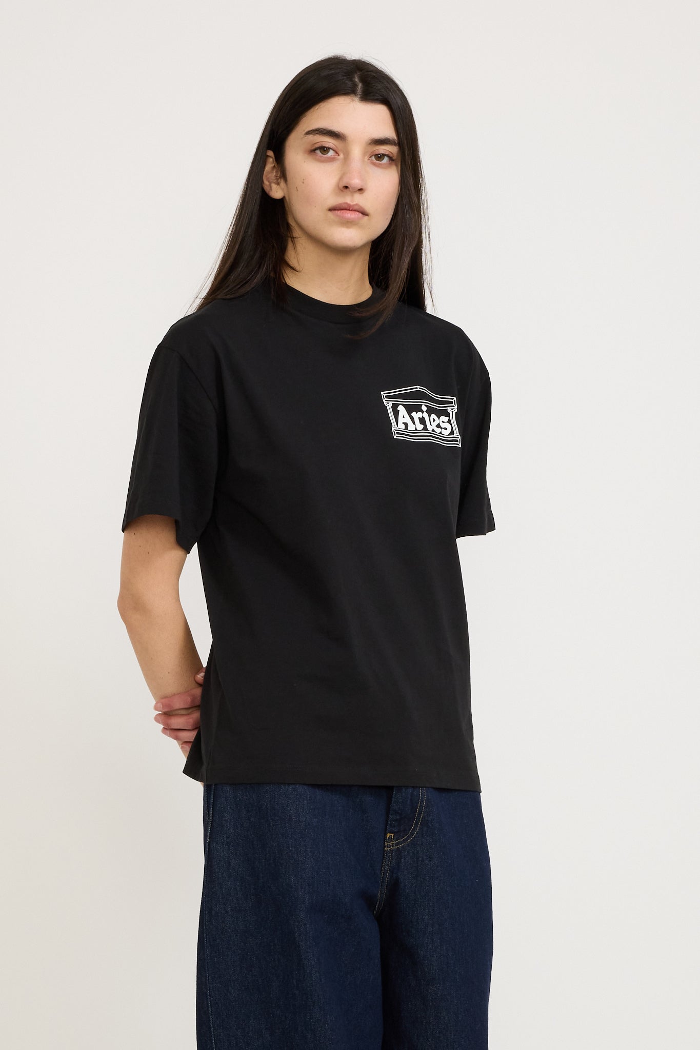 Aries | Temple SS Tee Black | Maplestore