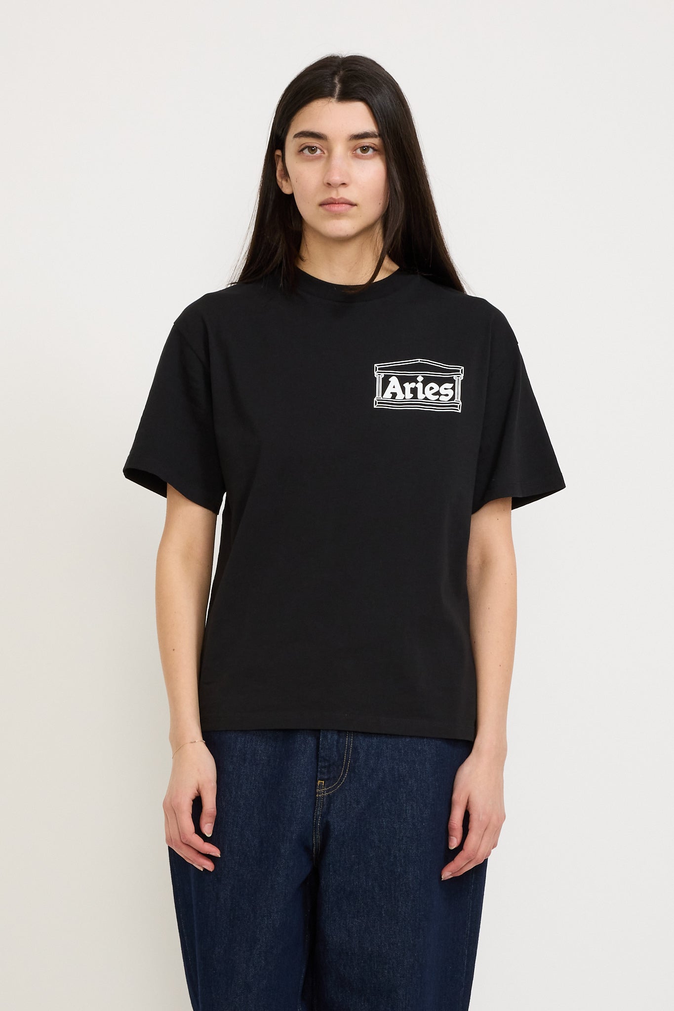 Aries | Temple SS Tee Black | Maplestore