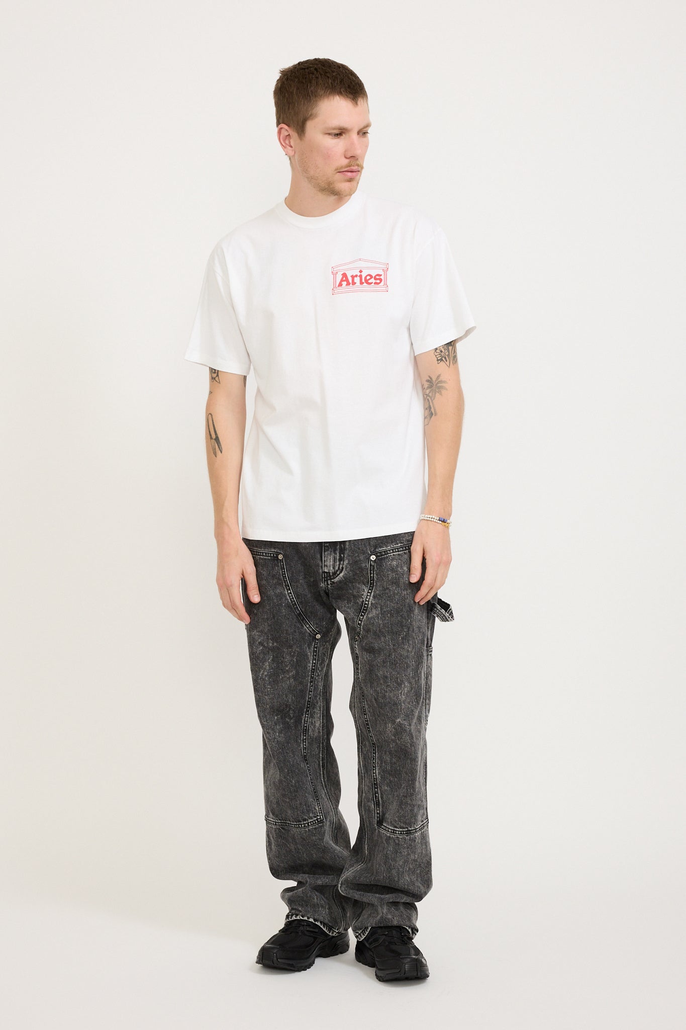 Aries | Temple SS Tee White | Maplestore