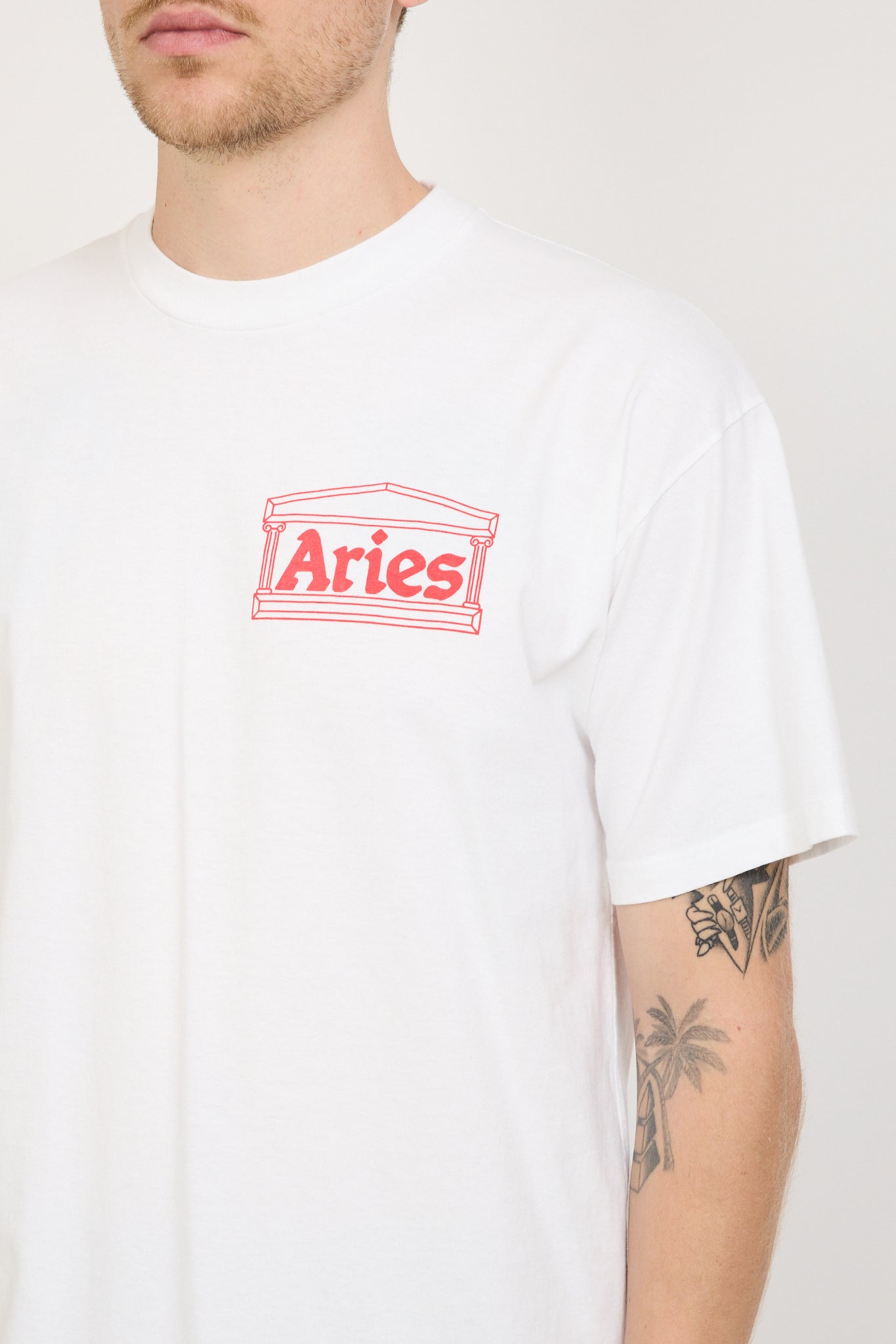 Aries | Temple SS Tee White | Maplestore