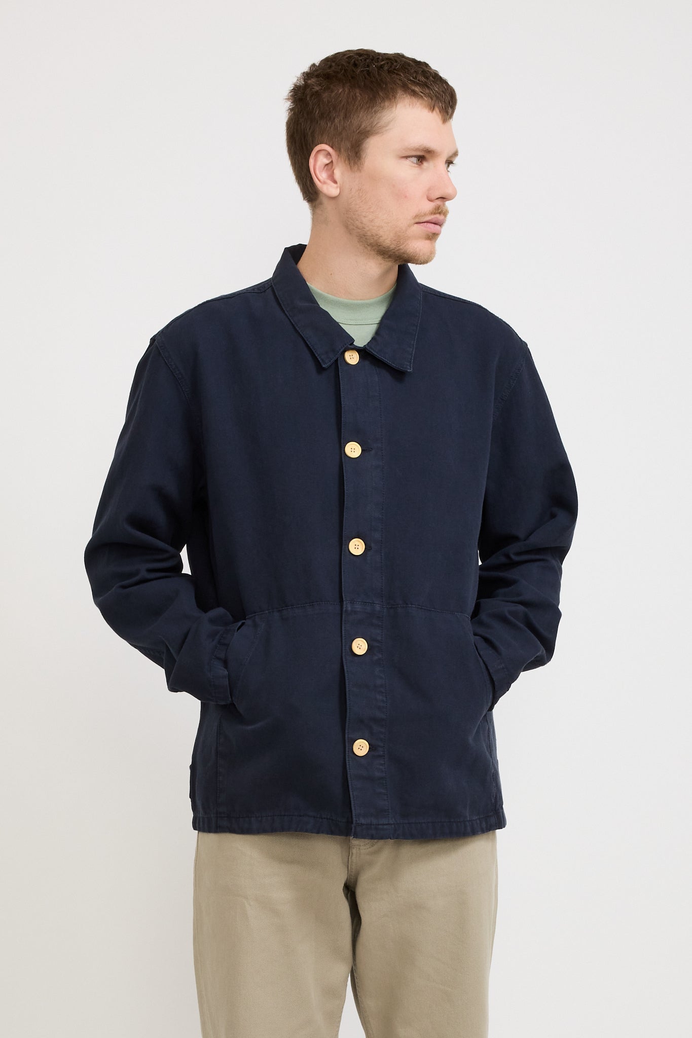 Fishermans Heritage Jacket Marine Deep