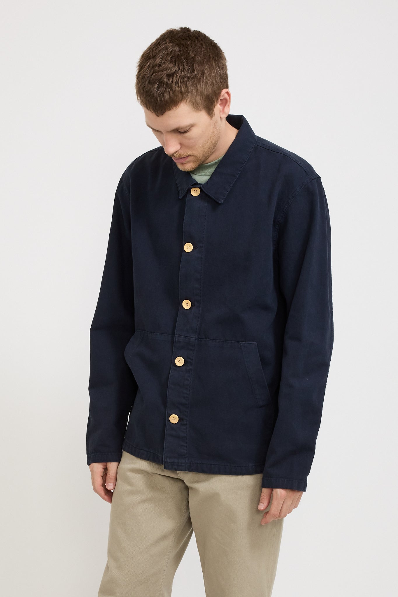 Fishermans Heritage Jacket Marine Deep