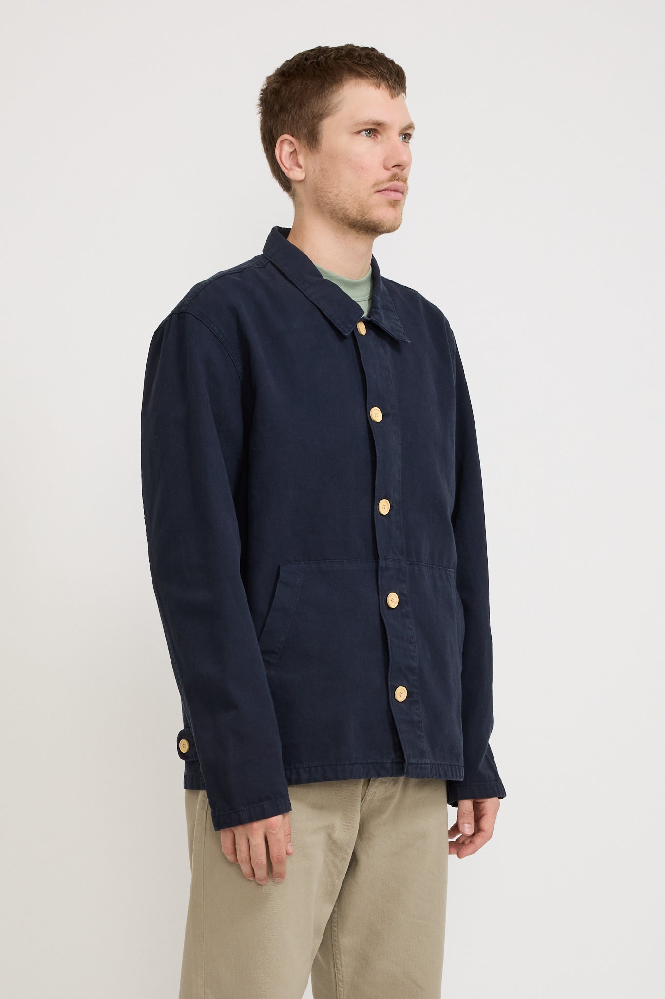 Fishermans Heritage Jacket Marine Deep