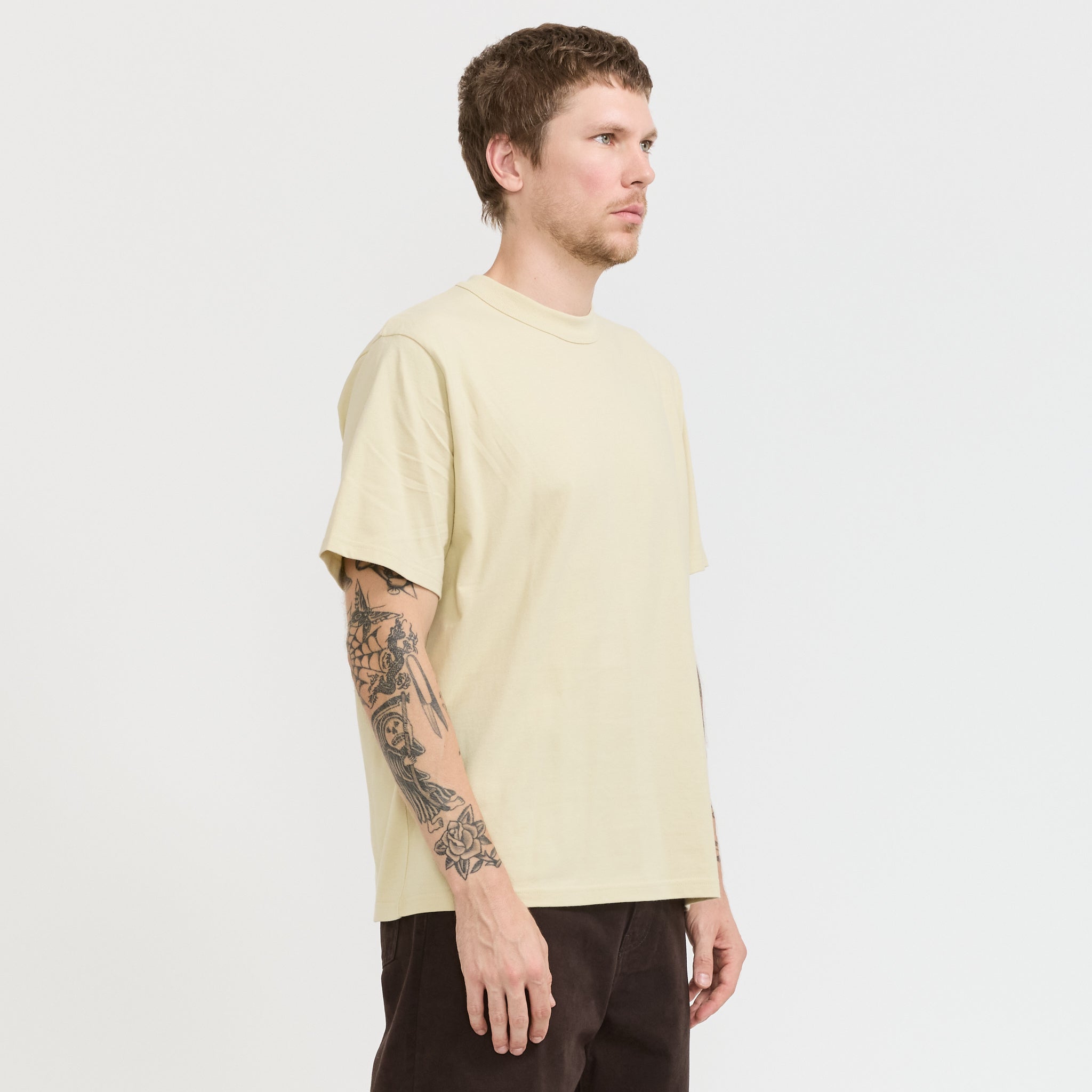 Armor Lux | Heritage T-Shirt Gravel Ecru | Maplestore