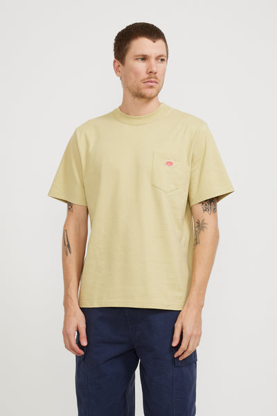Armor Lux | Heritage Pocket T-Shirt Pale Olive | Maplestore