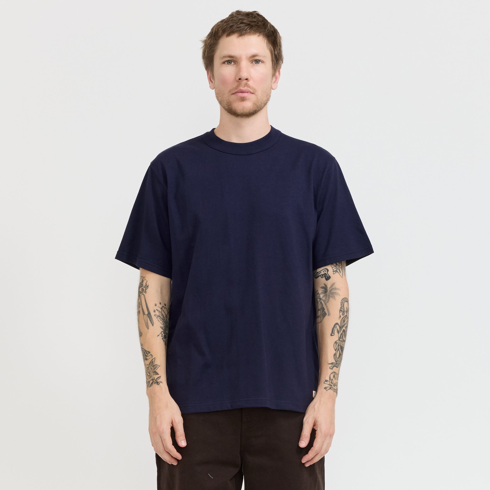 Armor Lux | Heritage T-Shirt Navy | Maplestore