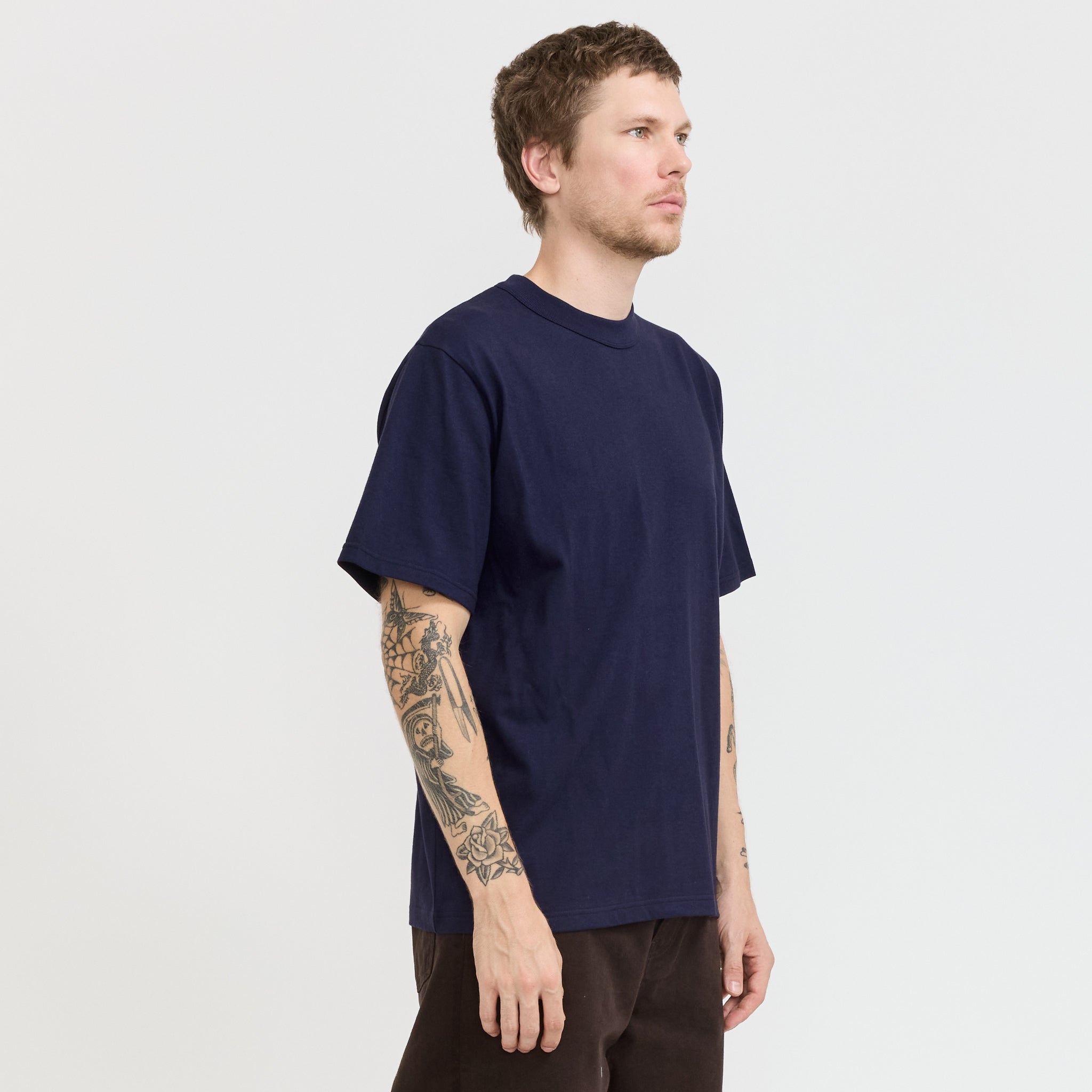 Armor Lux | Heritage T-Shirt Navy | Maplestore