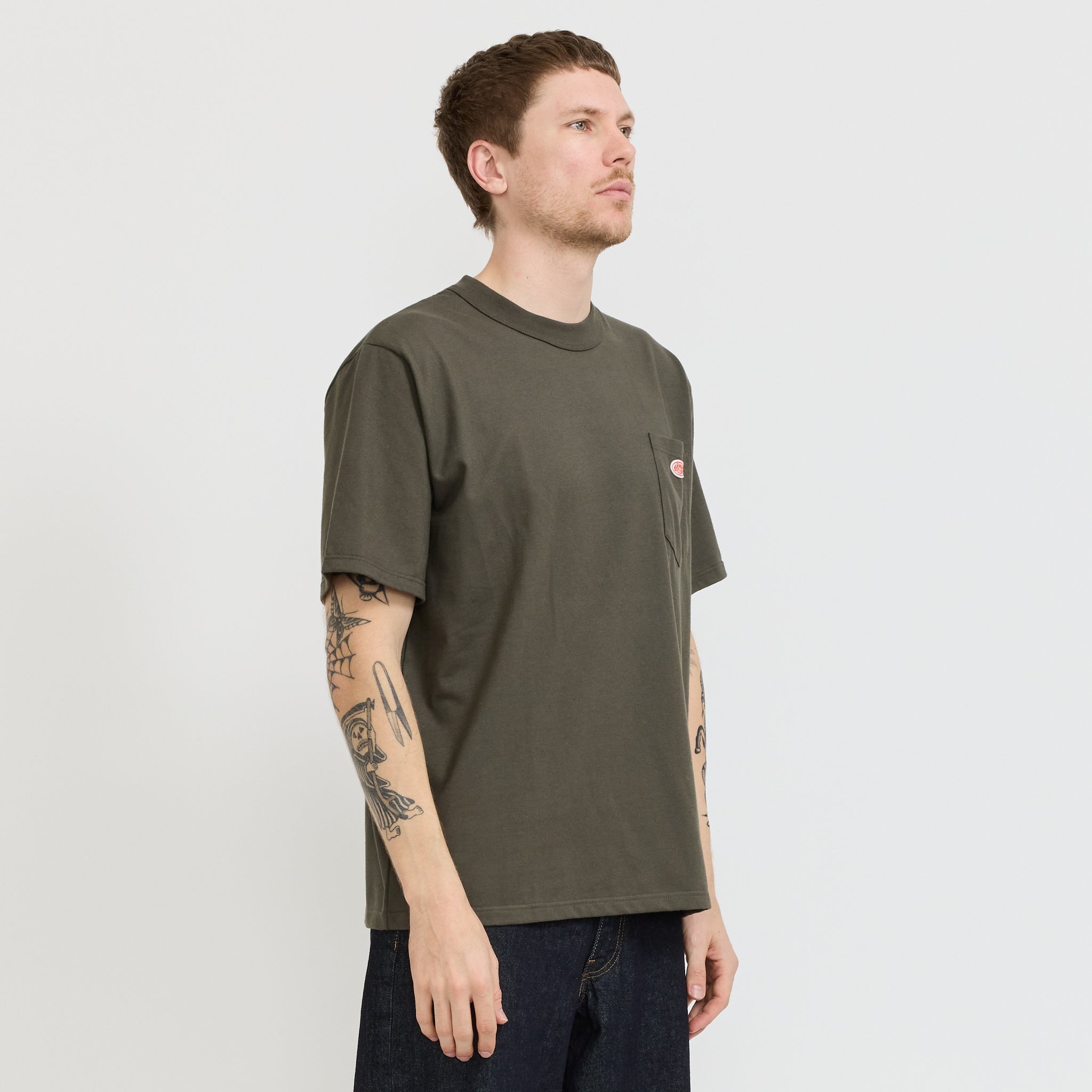 Armor Lux | Heritage Pocket T-Shirt Chimera Grey | Maplestore