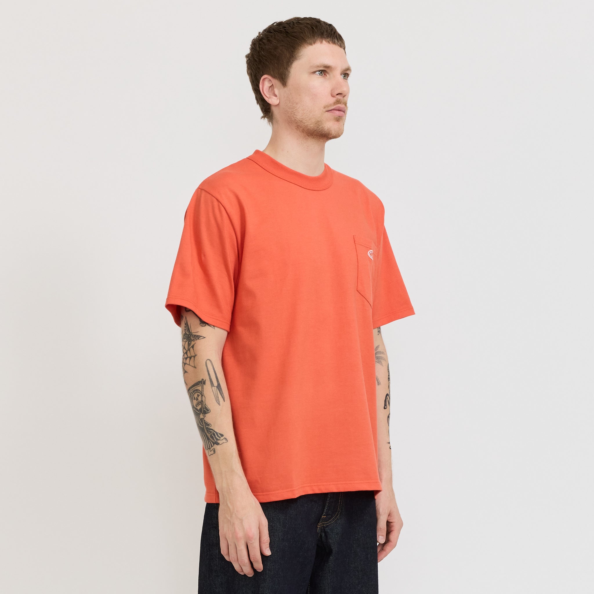 Armor Lux | Heritage Pocket T-Shirt Paprika | Maplestore