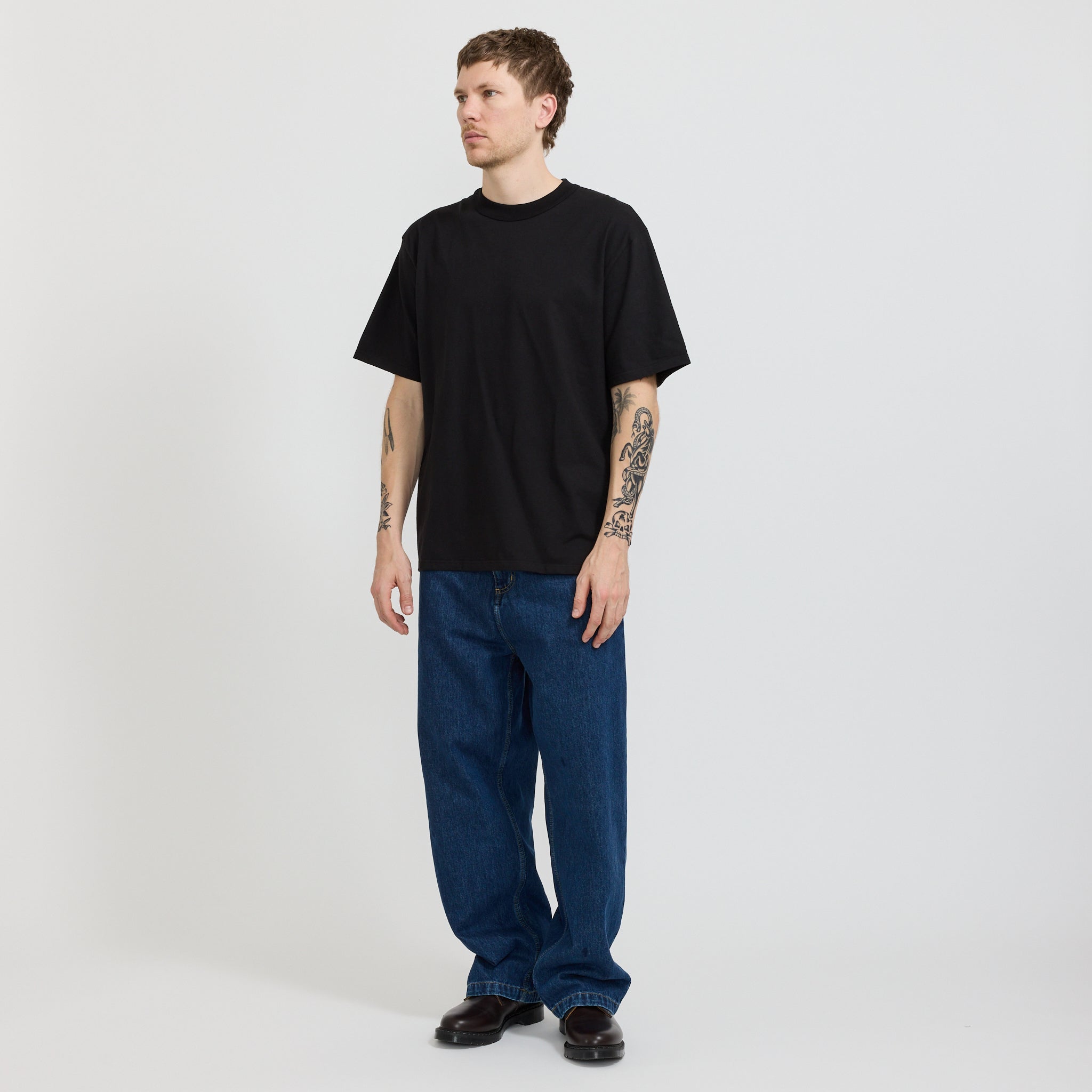 Armor Lux | Organic Lightweight Heritage T-Shirt Black | Maplestore