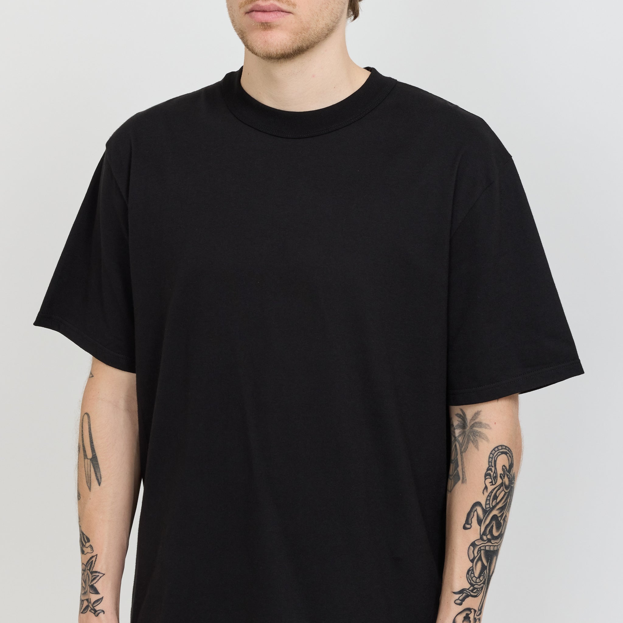 Armor Lux | Organic Lightweight Heritage T-Shirt Black | Maplestore