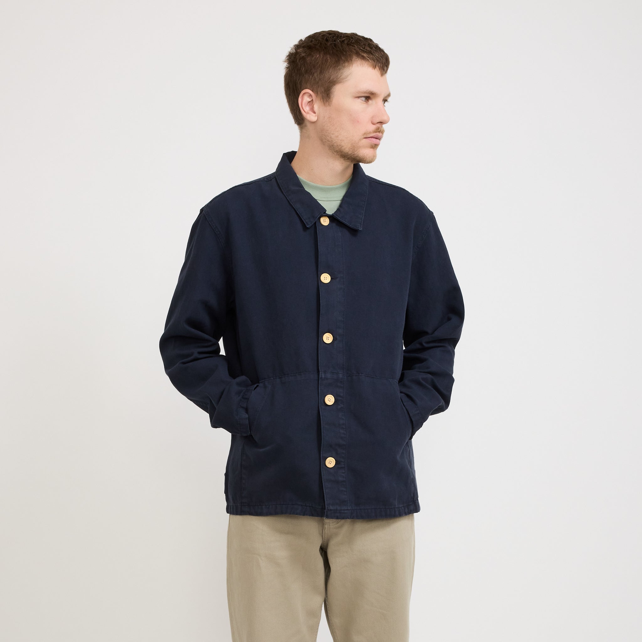 Armor Lux | Fishermans Heritage Jacket Marine Deep | Maplestore