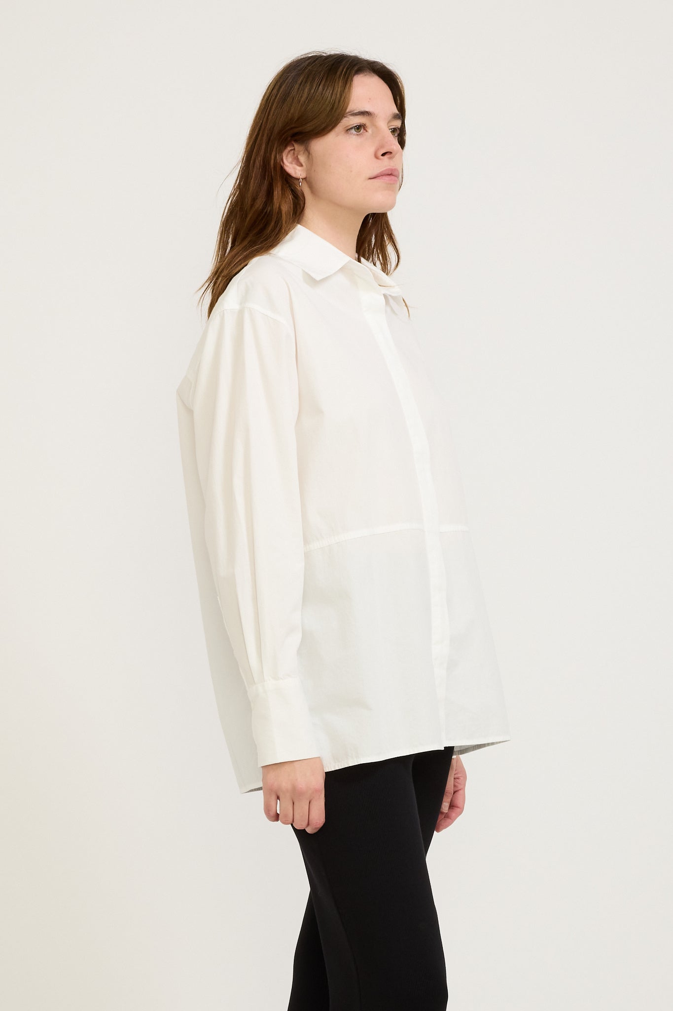 Assembly Label | Astrid Cotton Poplin Shirt White | Maplestore