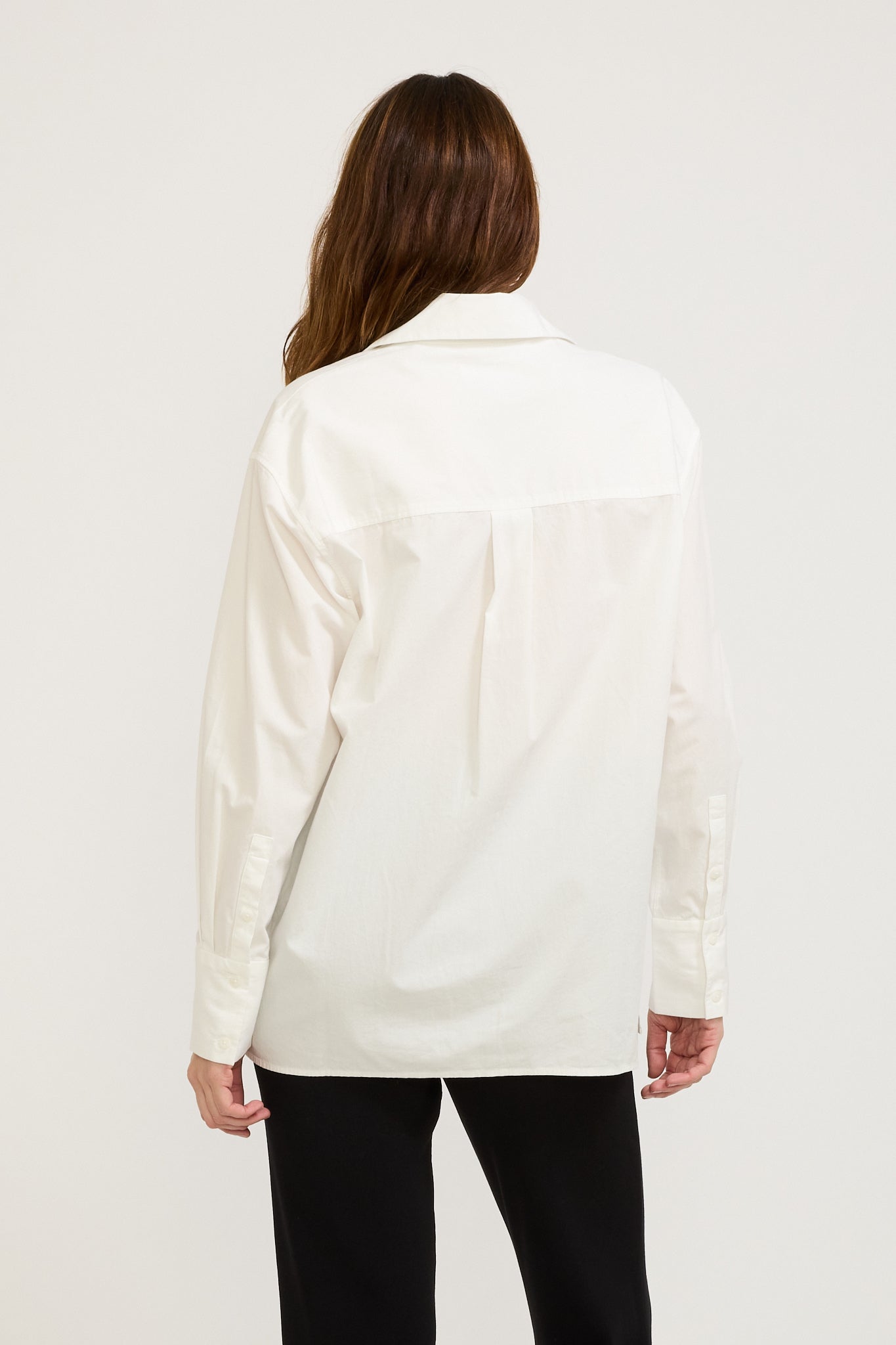 Assembly Label | Astrid Cotton Poplin Shirt White | Maplestore