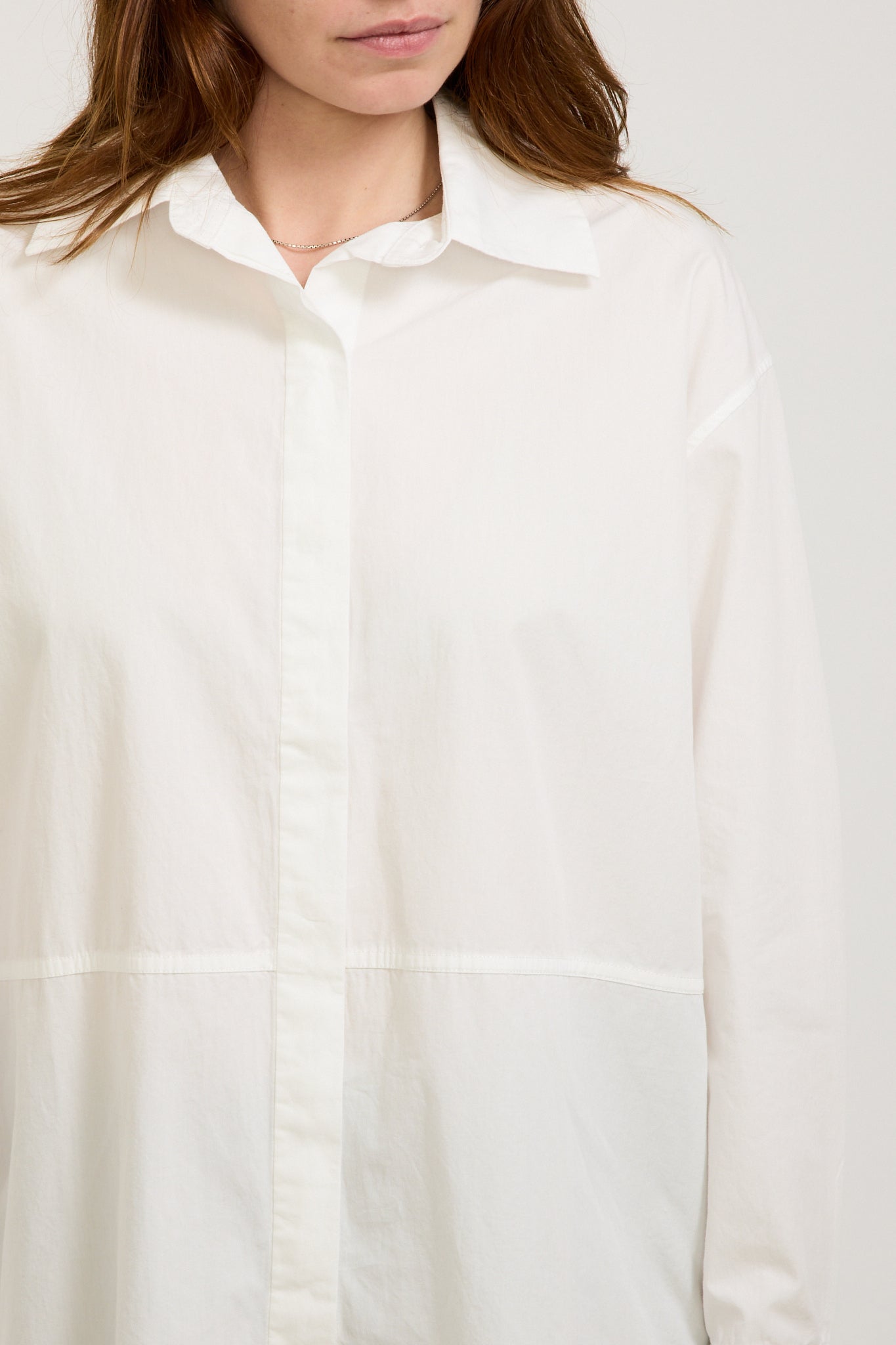 Assembly Label | Astrid Cotton Poplin Shirt White | Maplestore