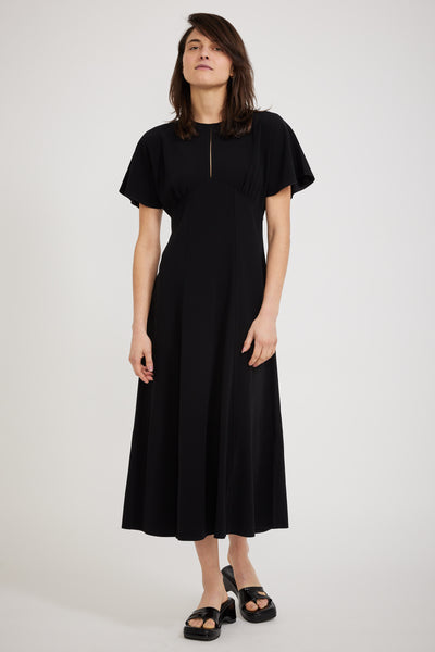 Assembly Label | Kaia Japanese Crepe Dress Black | Maplestore