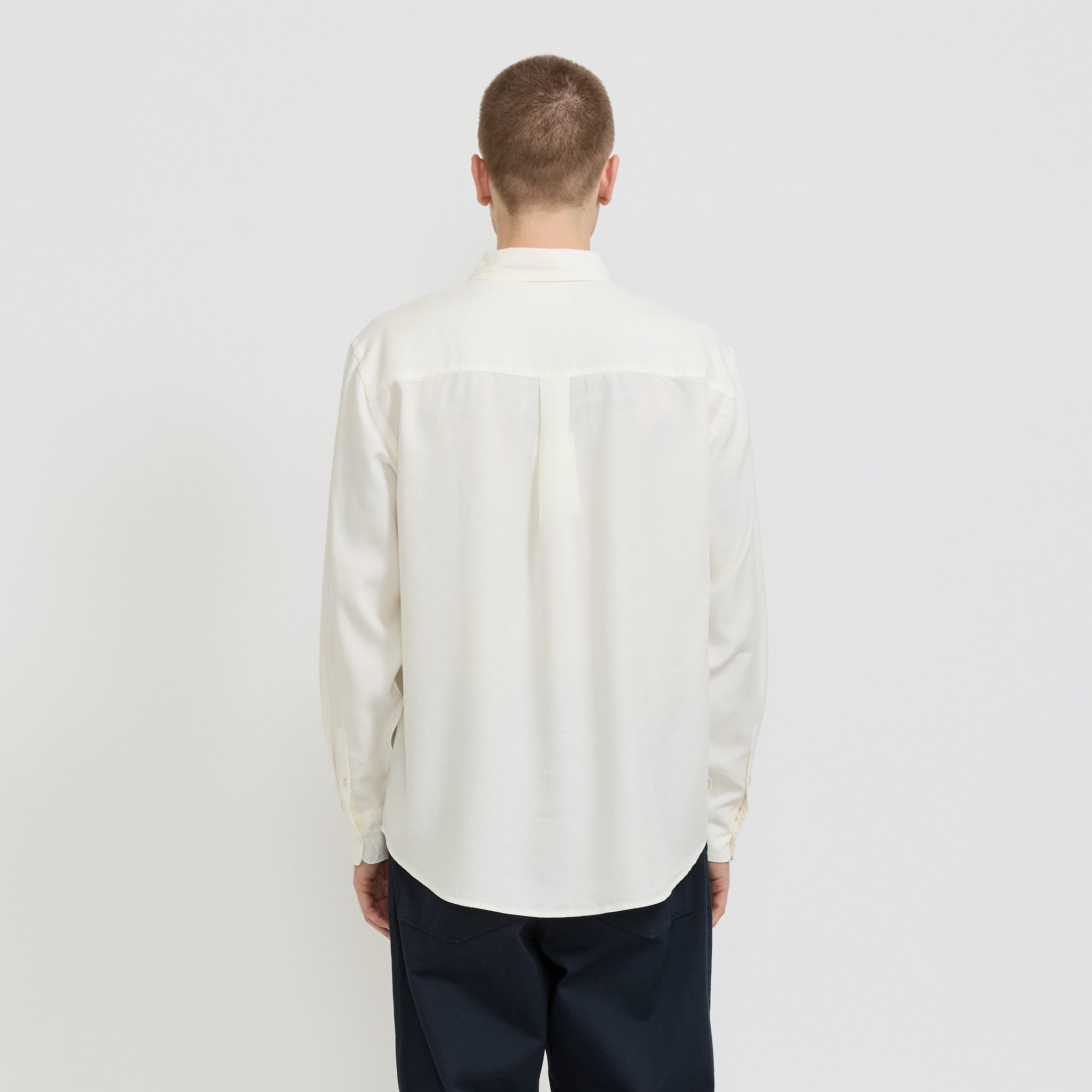 Miller Long Sleeve Shirt Cream
