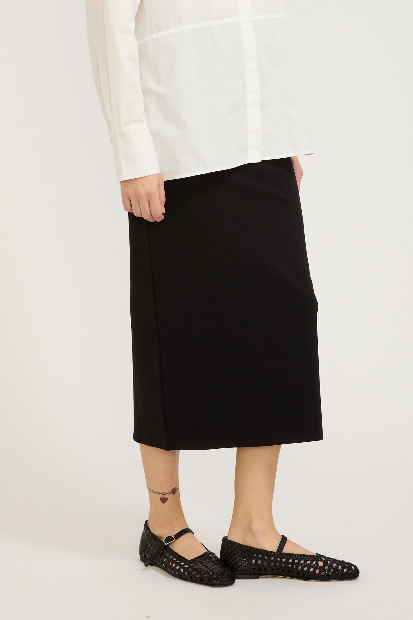 Assembly Label | Myca Jersey Skirt Black | Maplestore