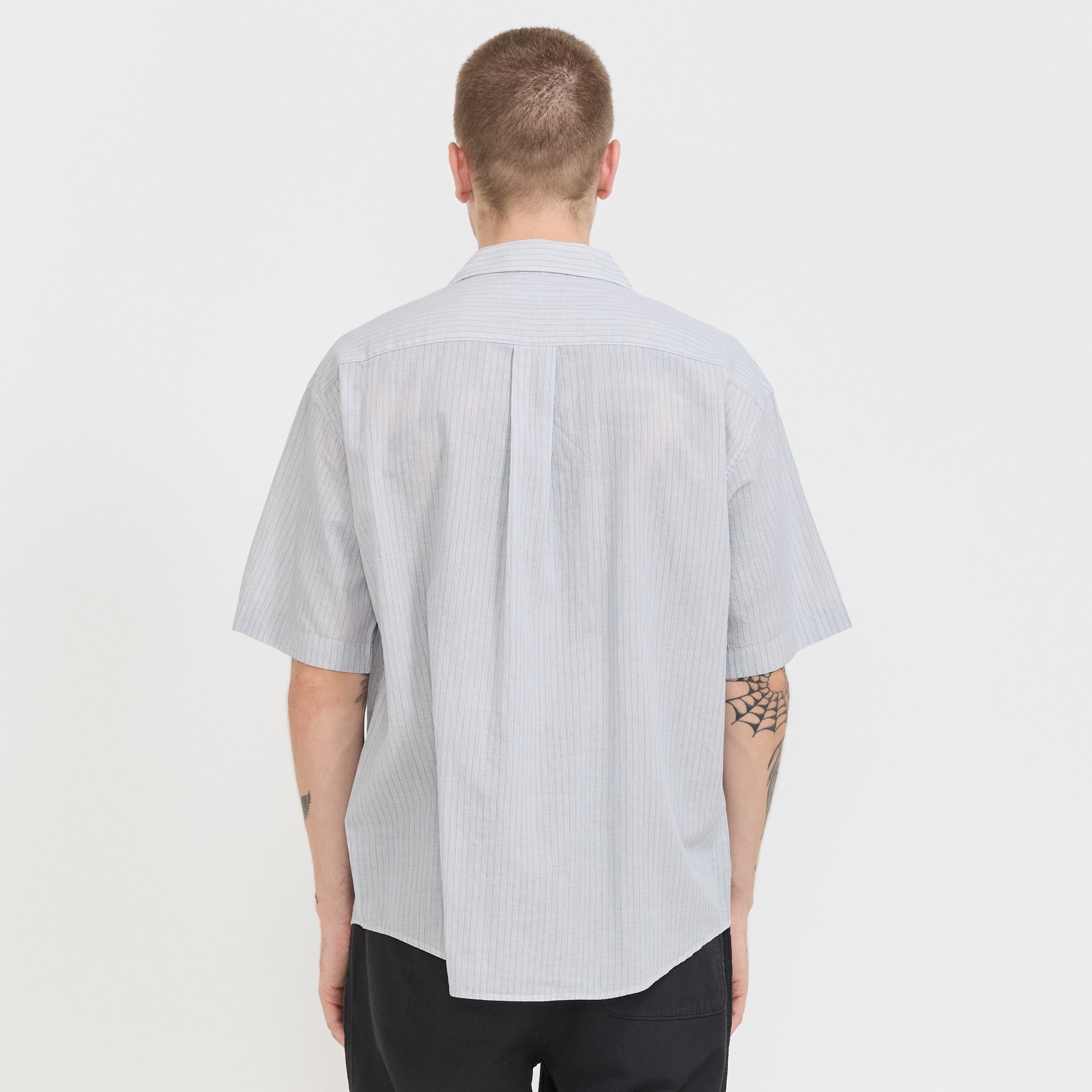 Olly Short Sleeve Shirt Graphite/White