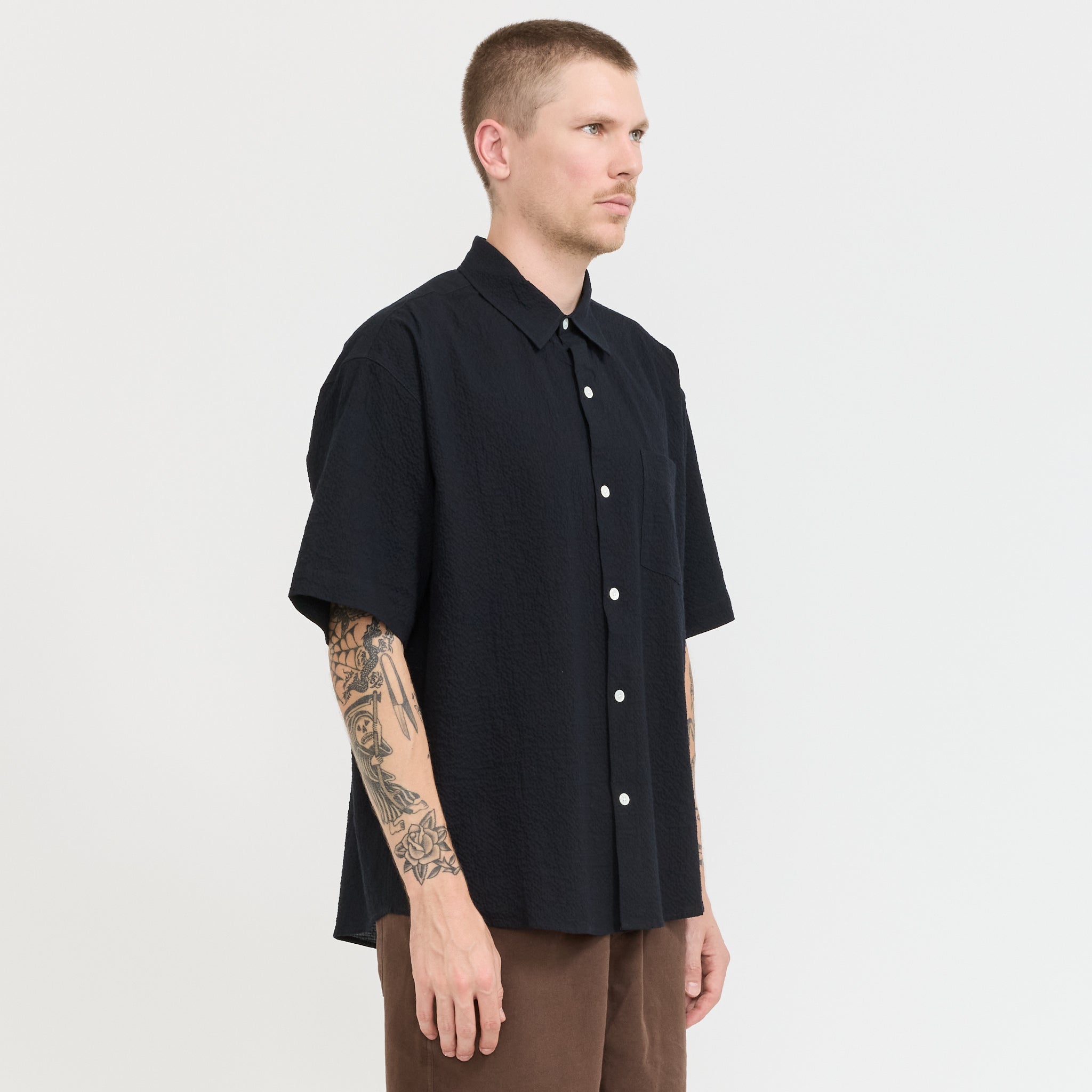 Raine SS Shirt True Navy