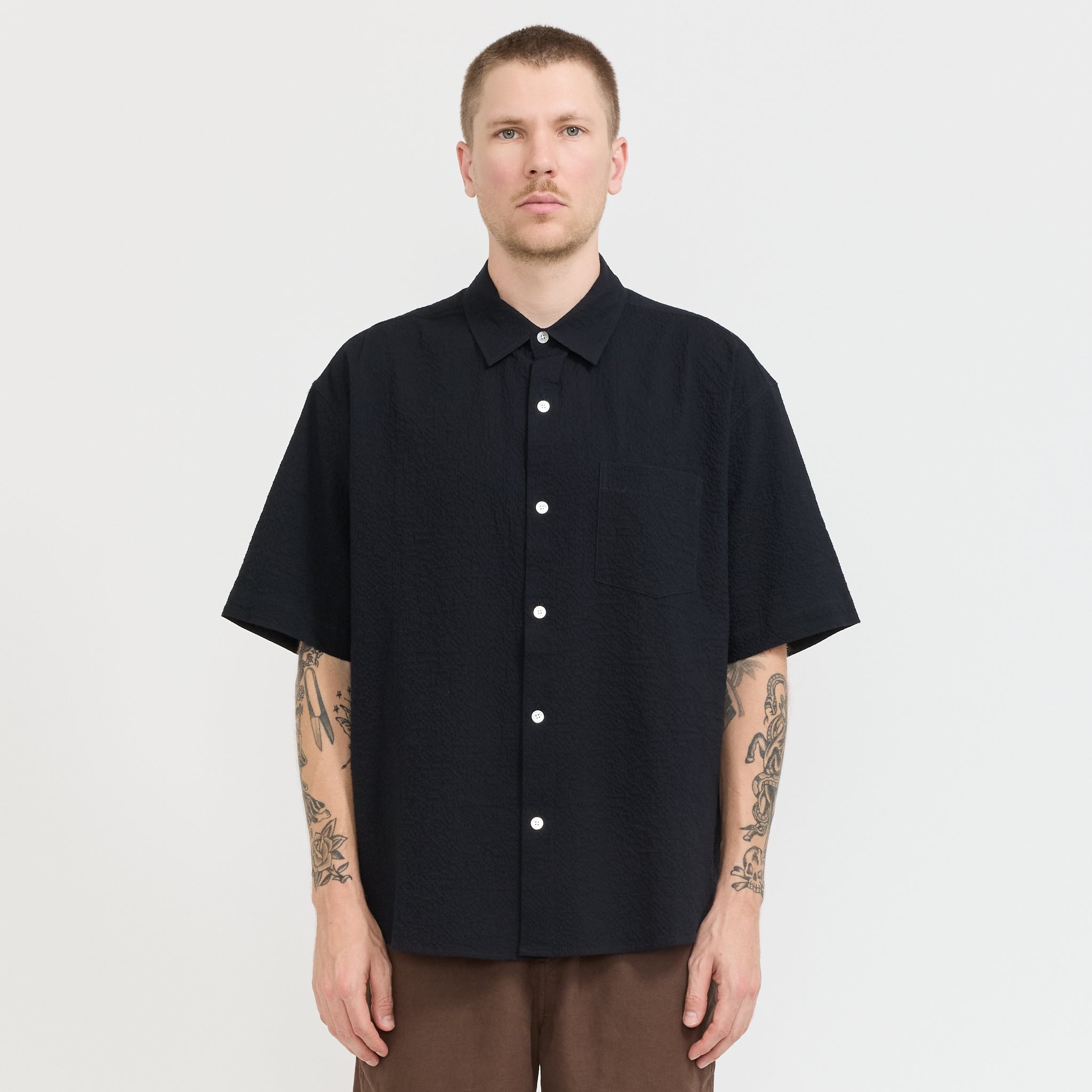 Raine SS Shirt True Navy