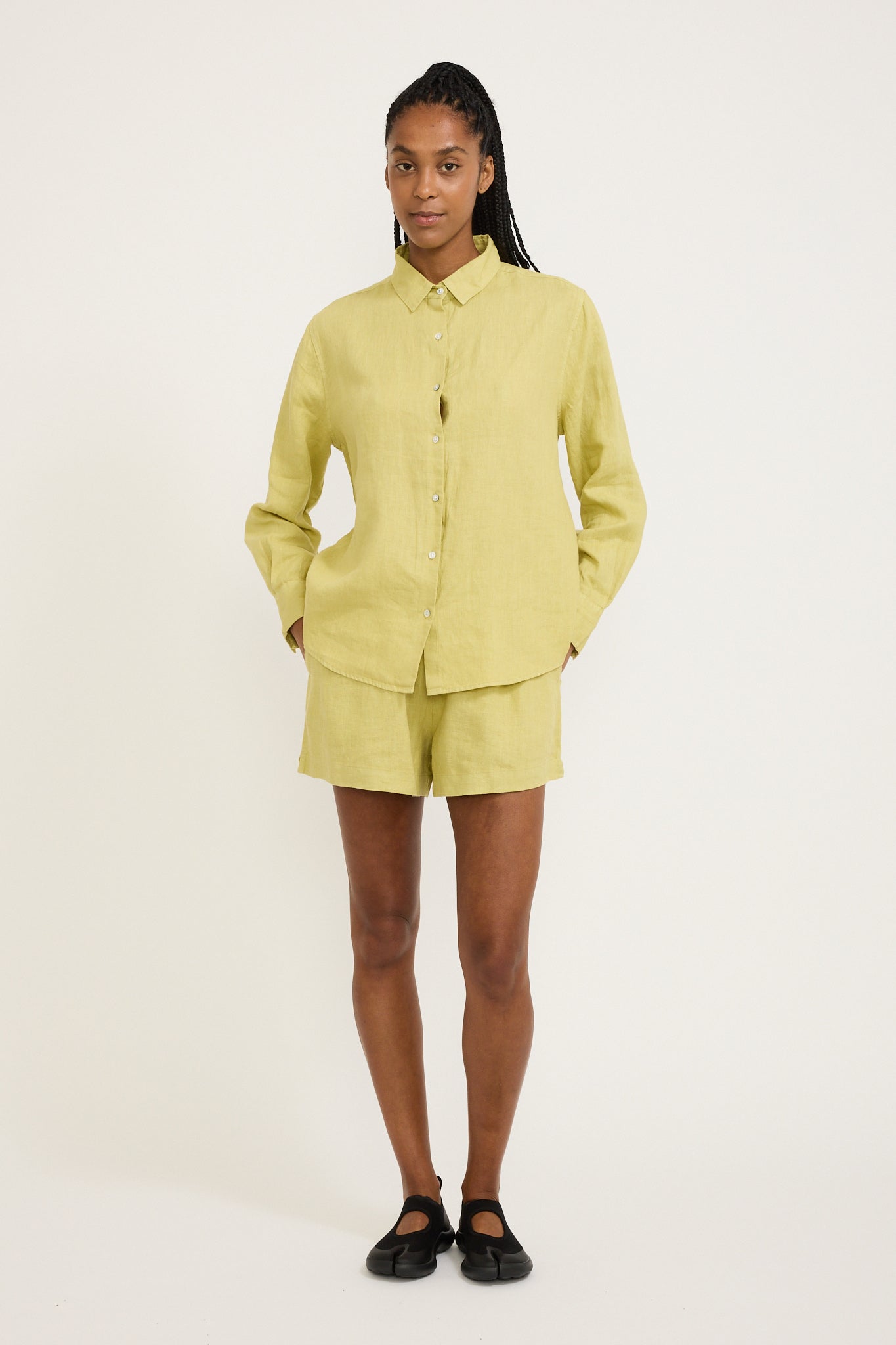 Stella Linen Short Pear