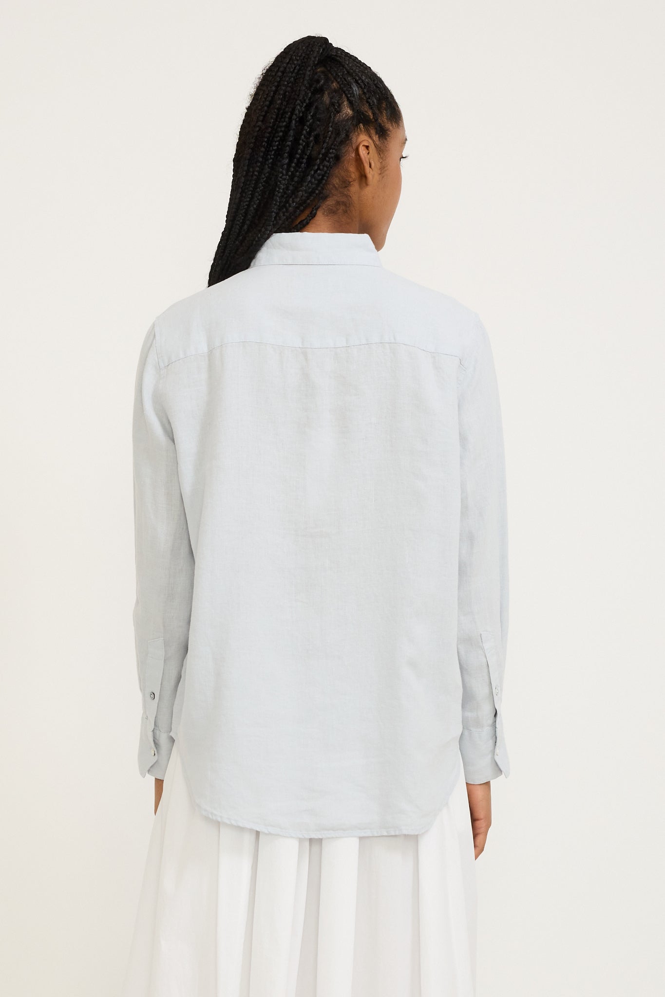 Xander L/S Shirt Blue Haze