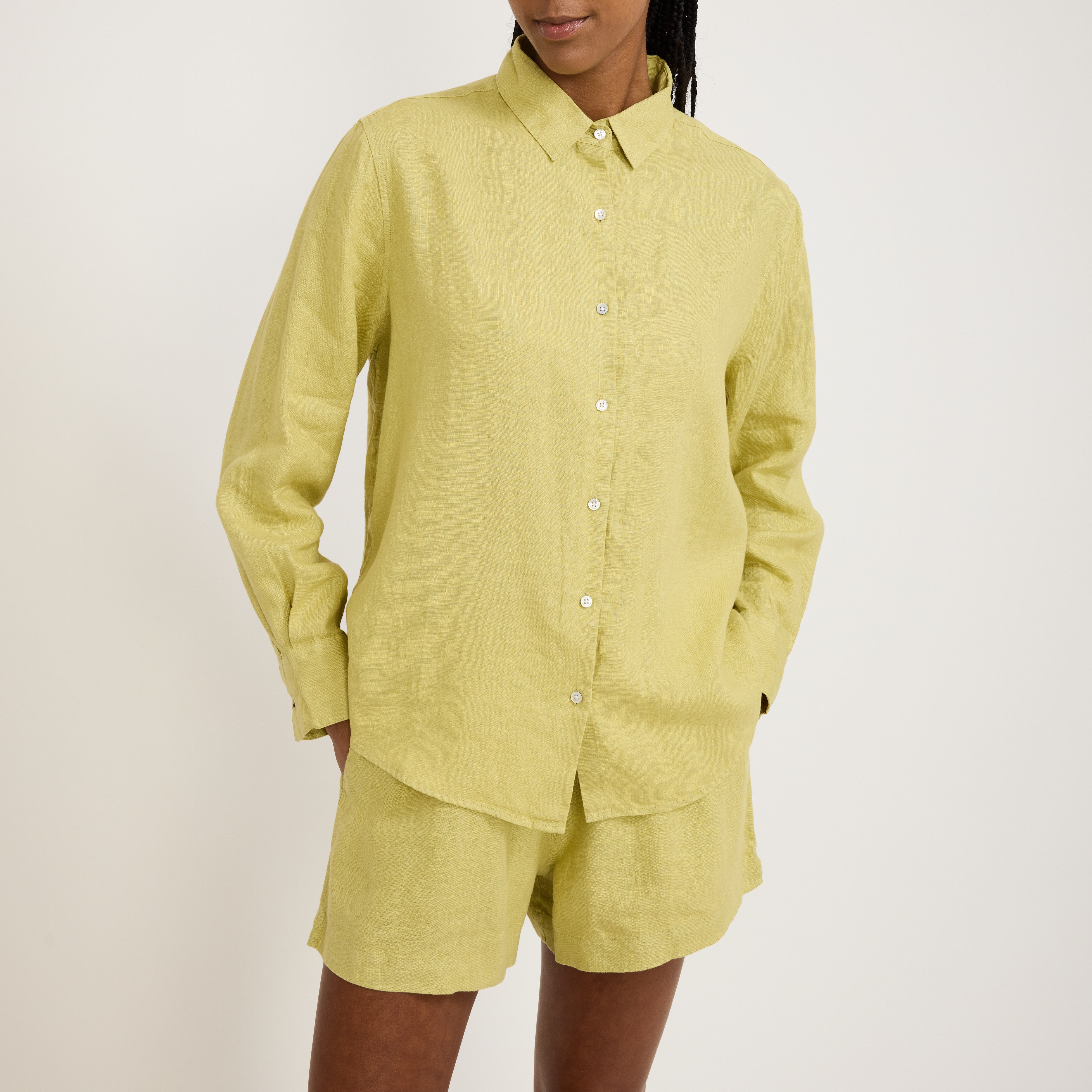 Assembly Label | Xander L/S Shirt Pear | Maplestore