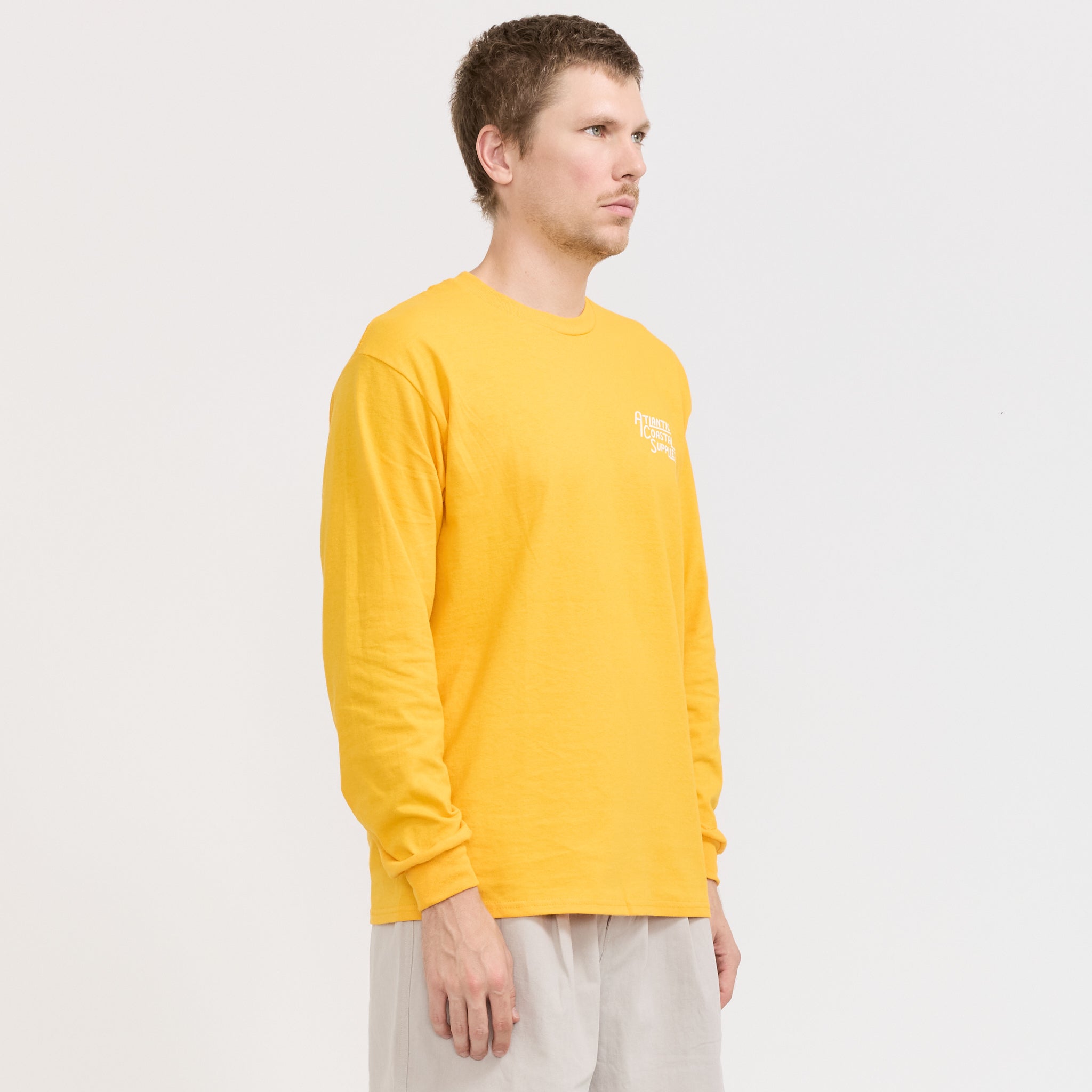 Atlantic Coastal Supplies | Standard Tee Long Yellow | Maplestore
