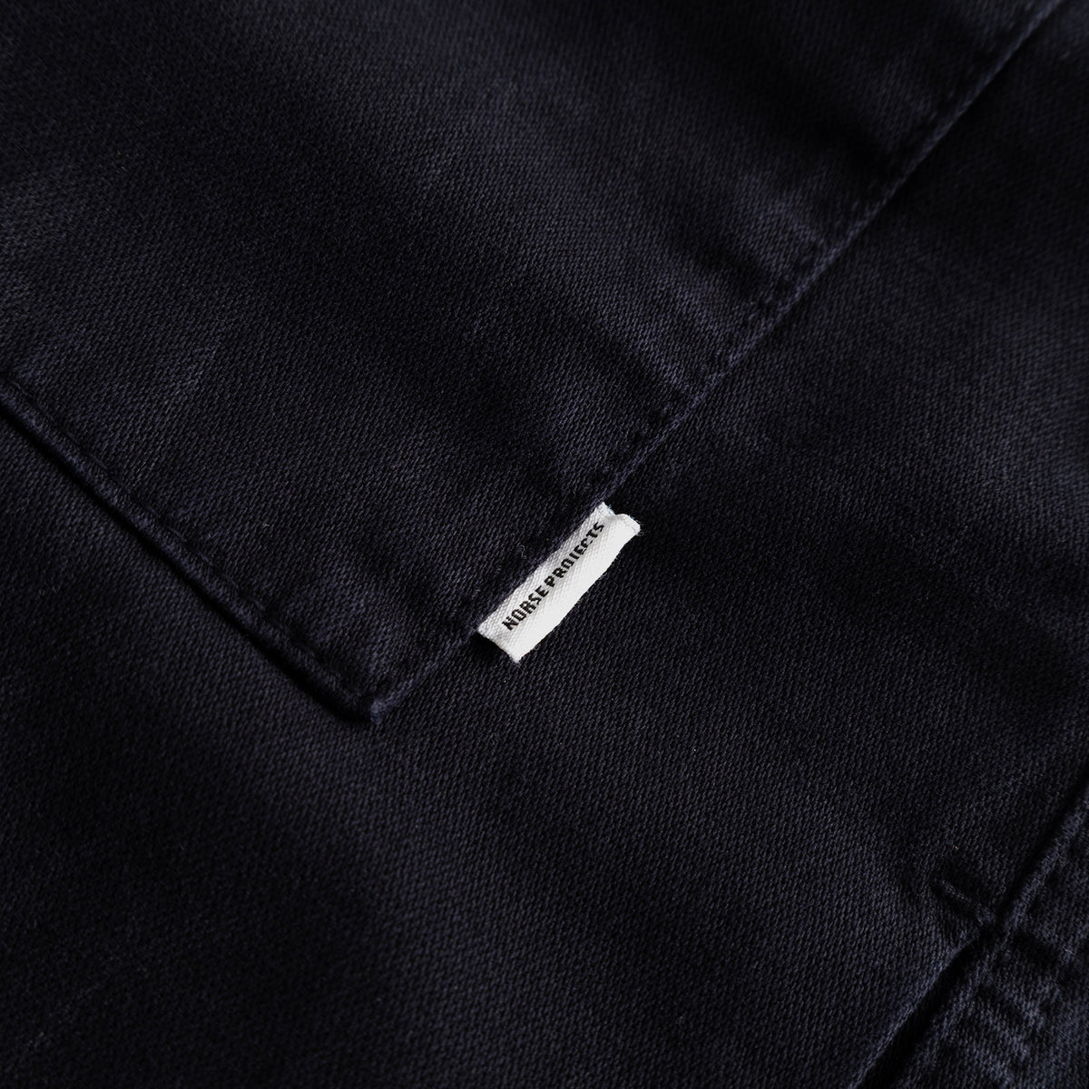 Arresskov Broken Twill Overshirt Dark Navy