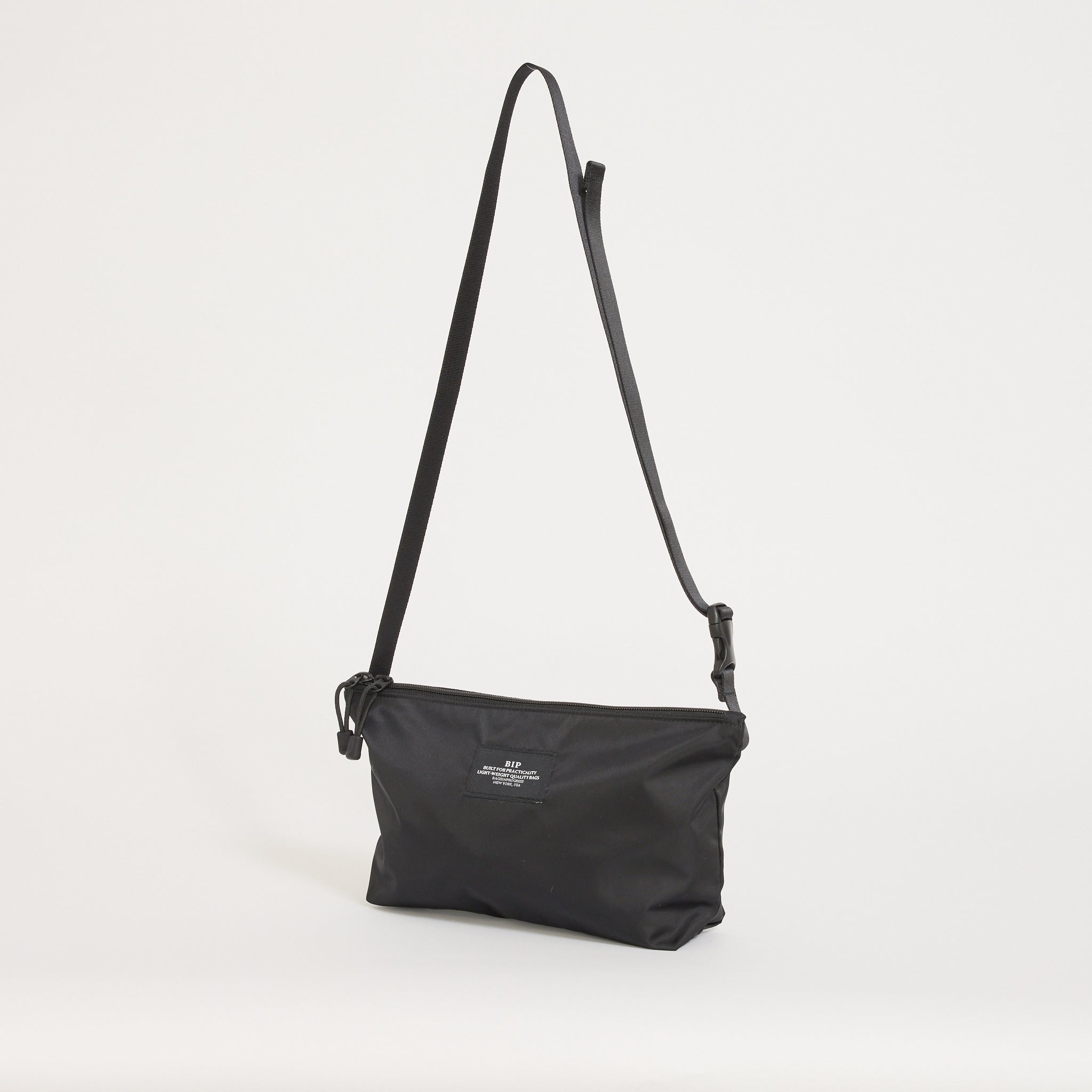 Bags In Progress | Fannypack Crossbody Black/Khaki Green Pocket | Maplestore
