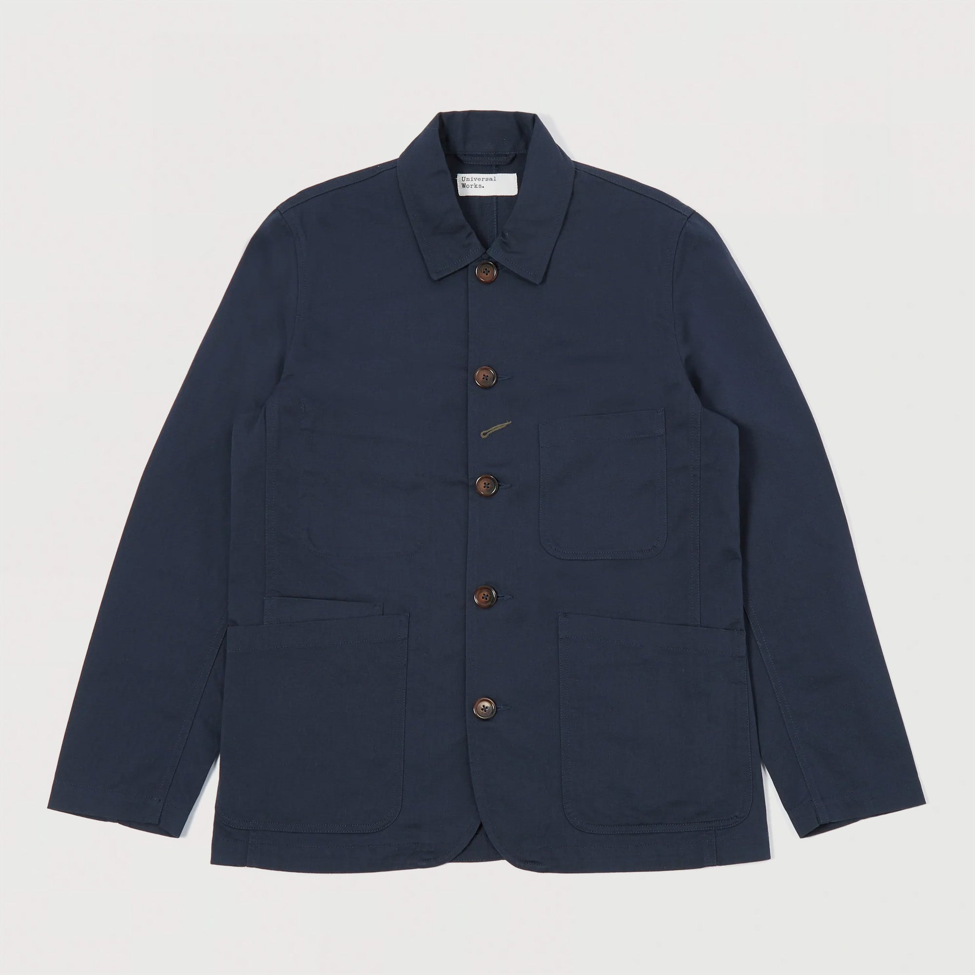 Universal Works | Bakers Jacket Navy Twill | Maplestore