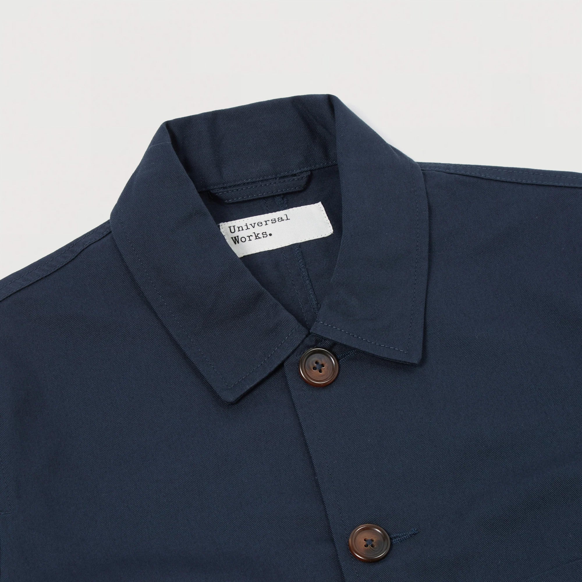 Universal Works | Bakers Jacket Navy Twill | Maplestore