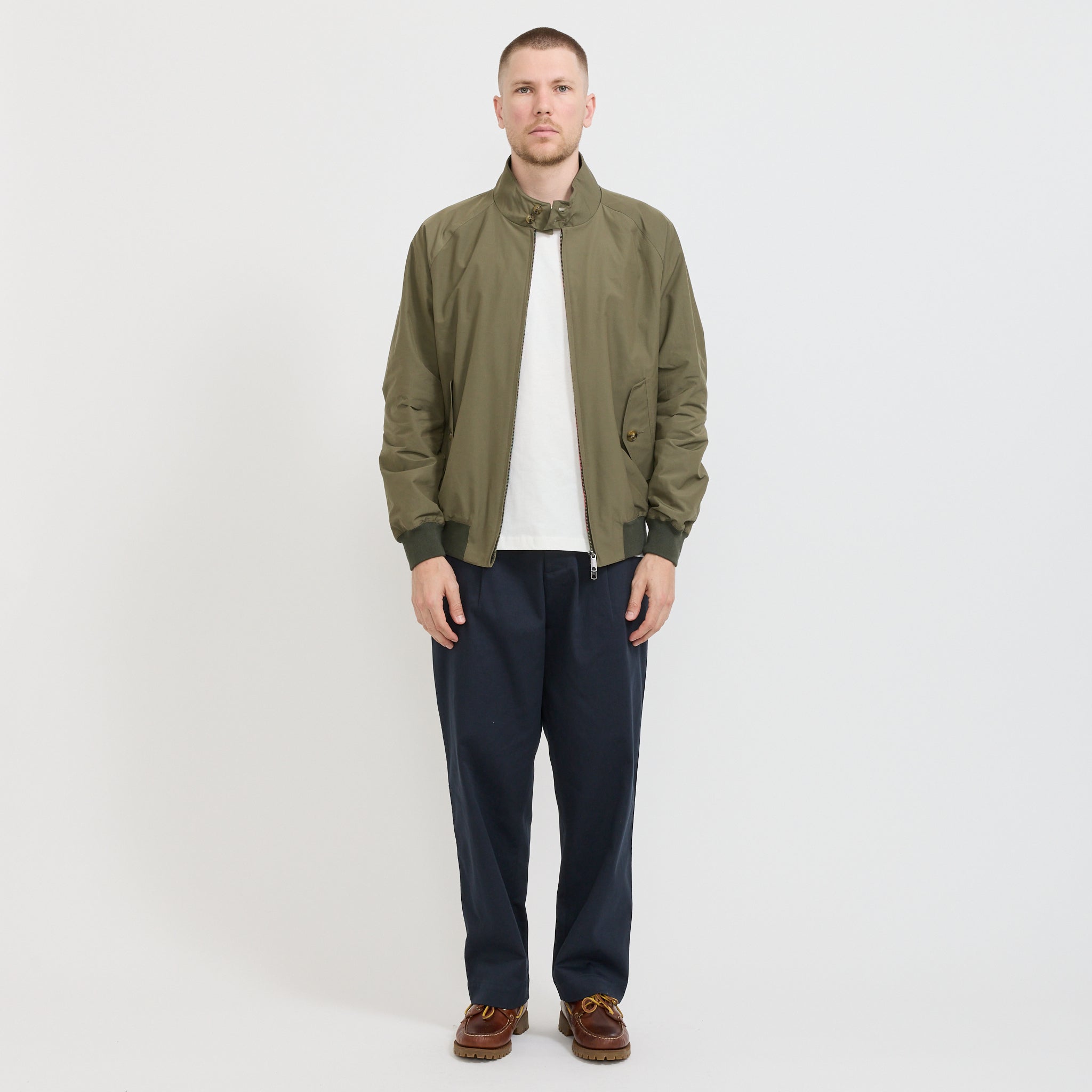 G9 Harrington Jacket Army | Maplestore G9 Harrington Jacket Army | Maplestore