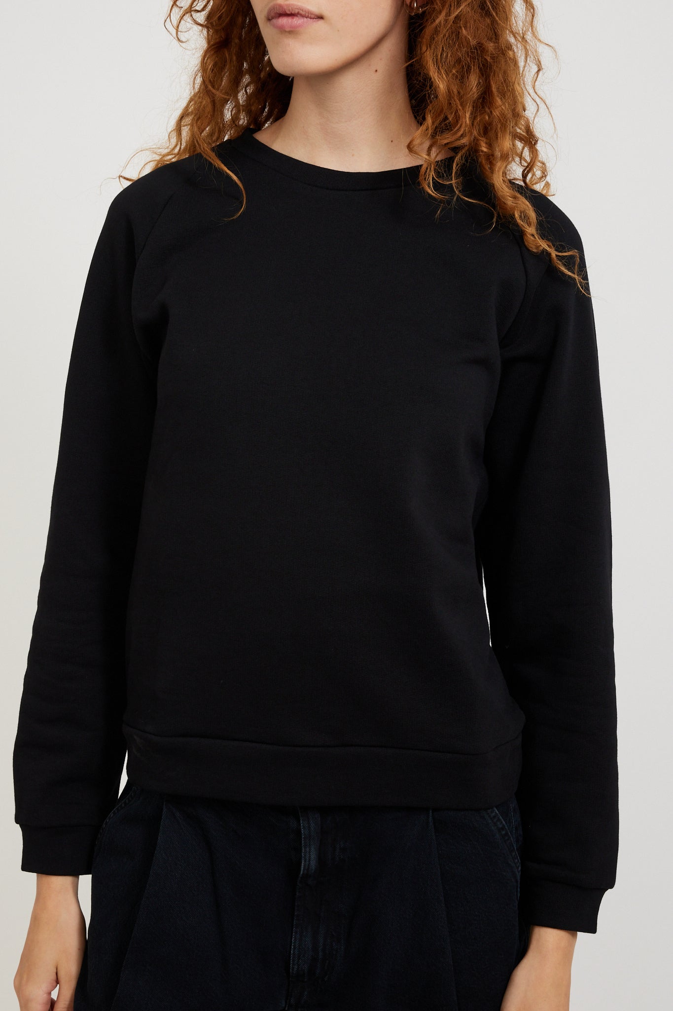 Baserange | Basic Sweat Black | Maplestore