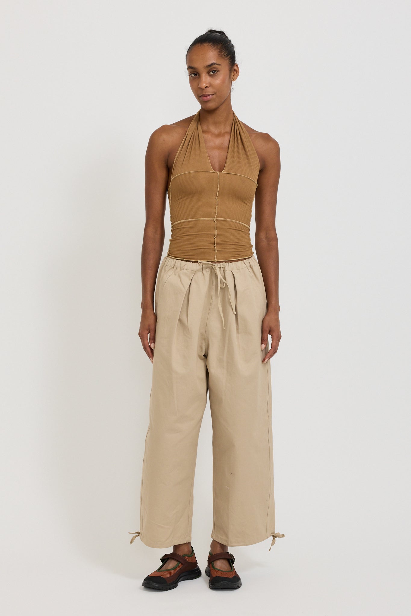 Cinder Halter Top Alamillo Brown