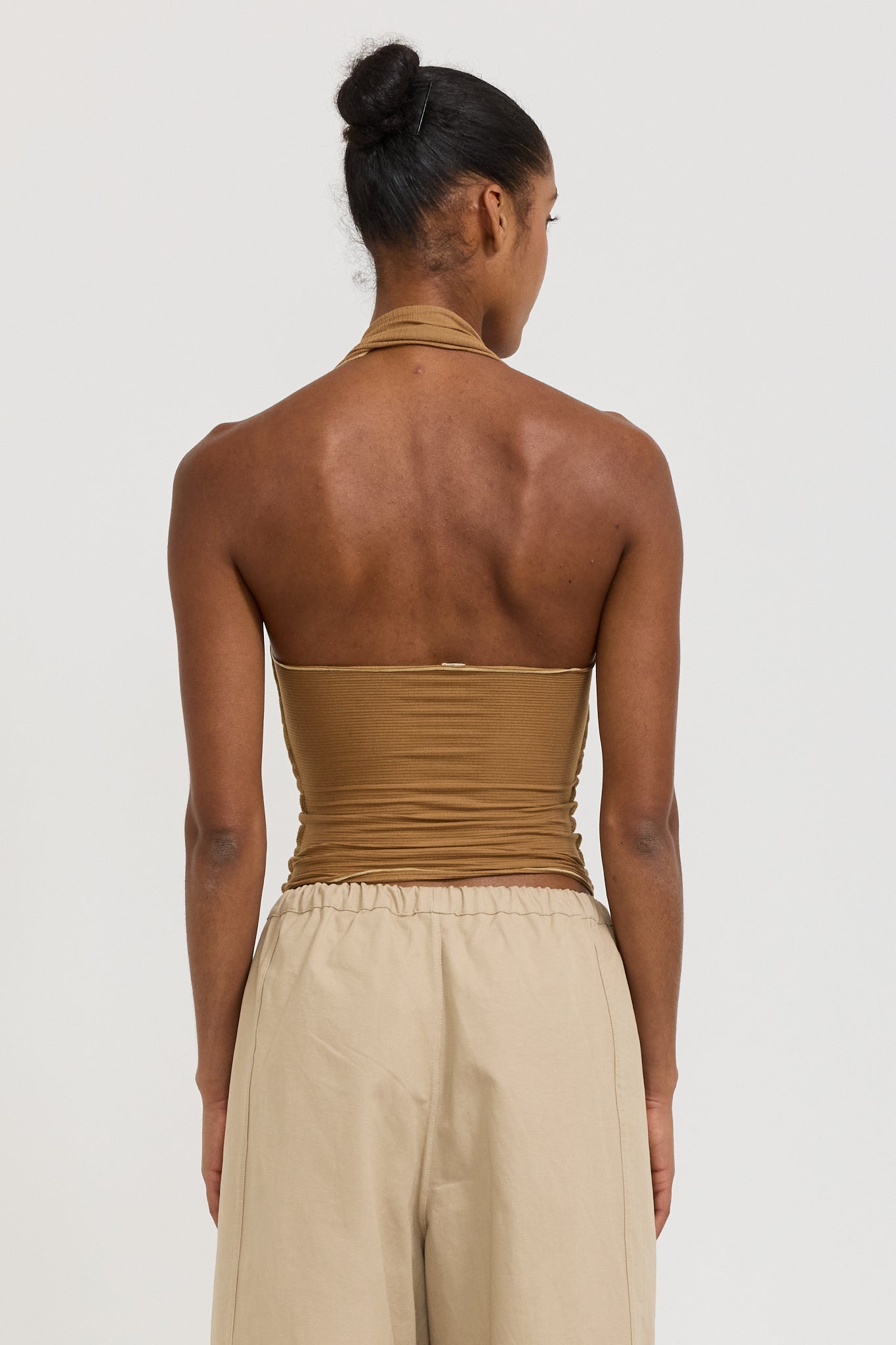 Cinder Halter Top Alamillo Brown