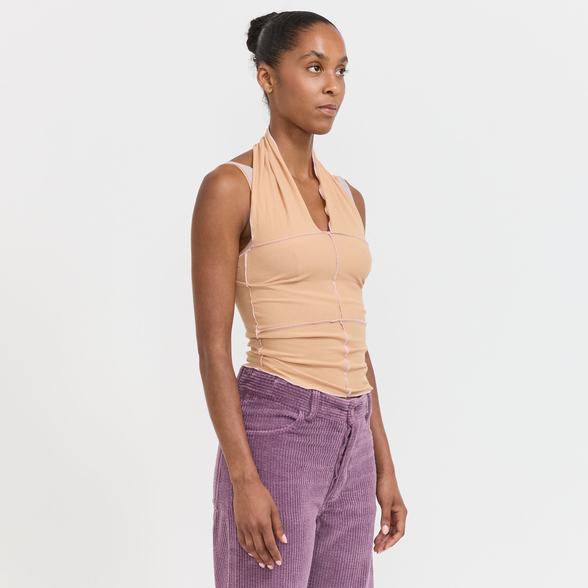 Baserange Cinder Halter Top Aural | Maplestore