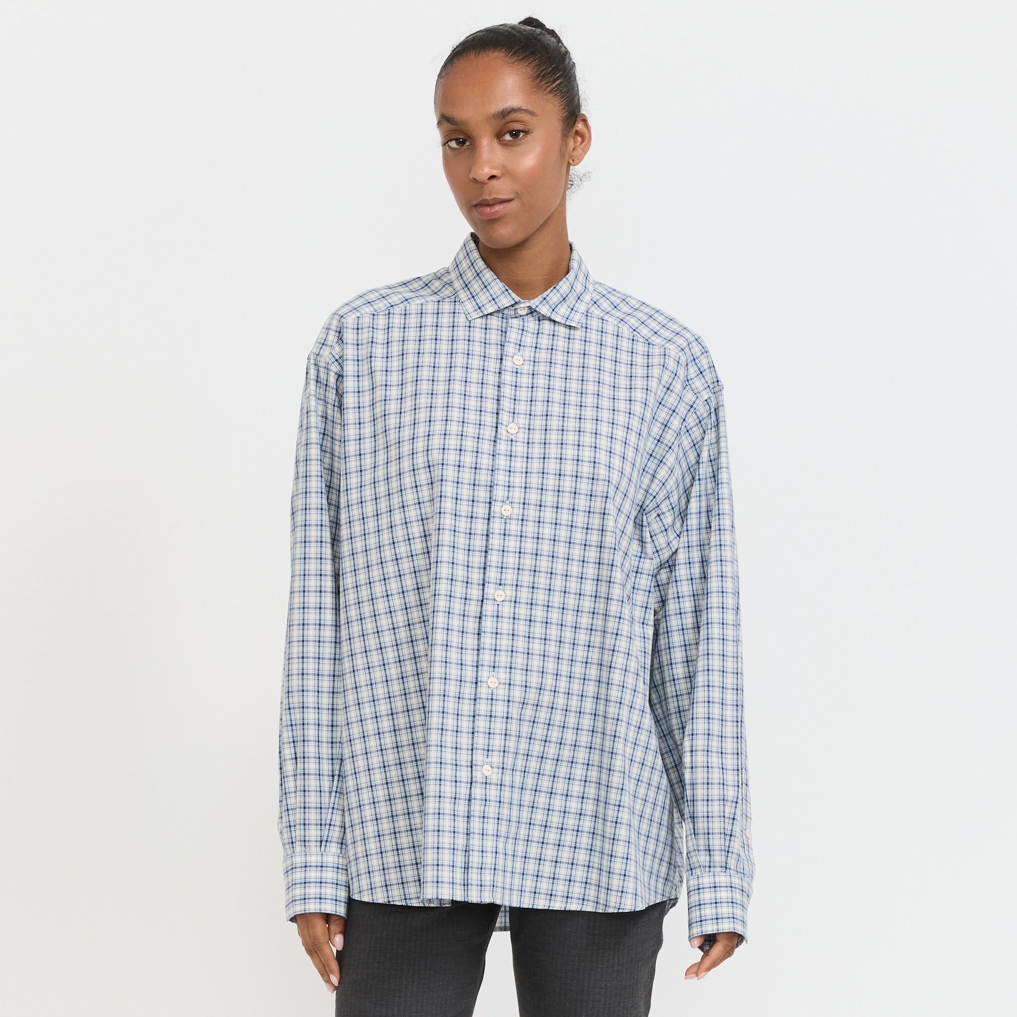 Claude Shirt Blue Check | Maplestore