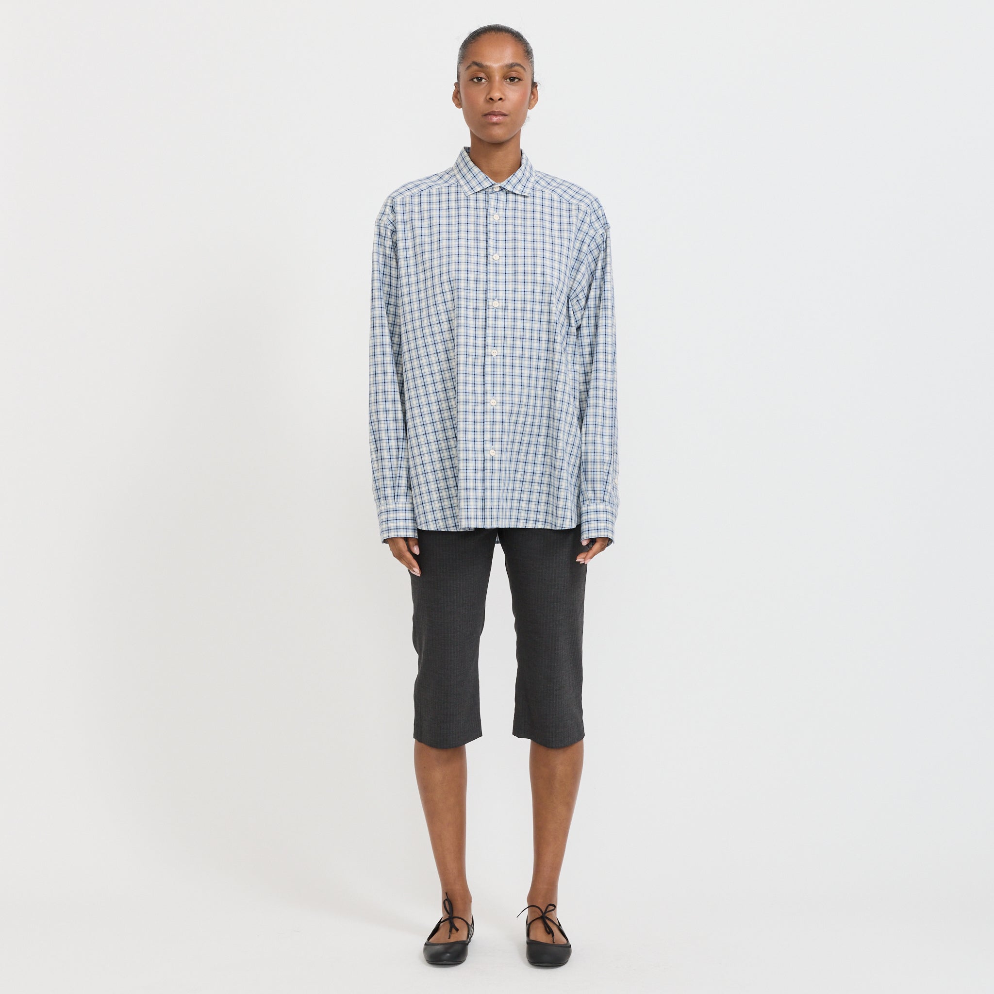 Claude Shirt Blue Check | Maplestore