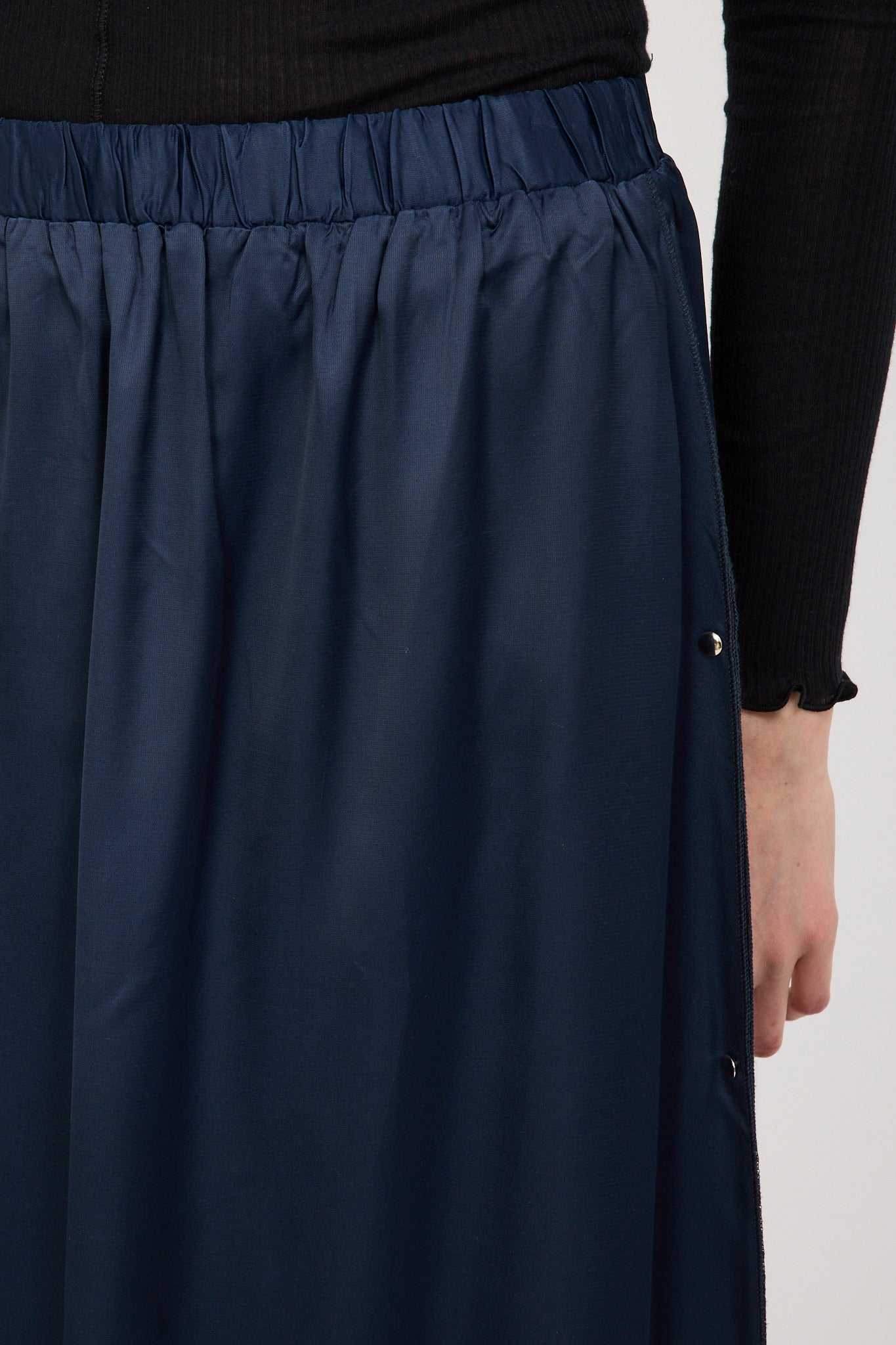 Baserange | Clavo Skirt Blue Black | Maplestore