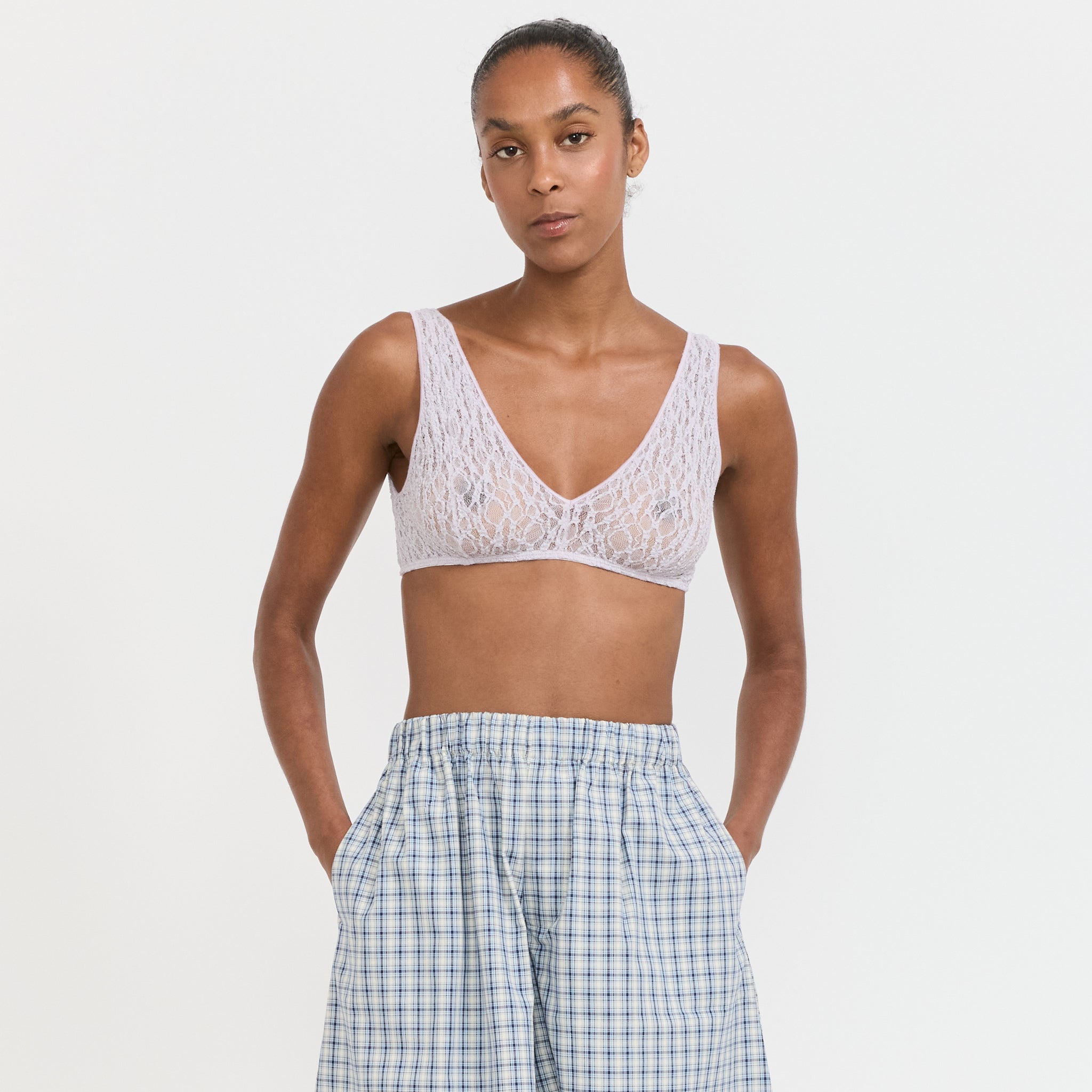 Crescent Bra Cylin Purple