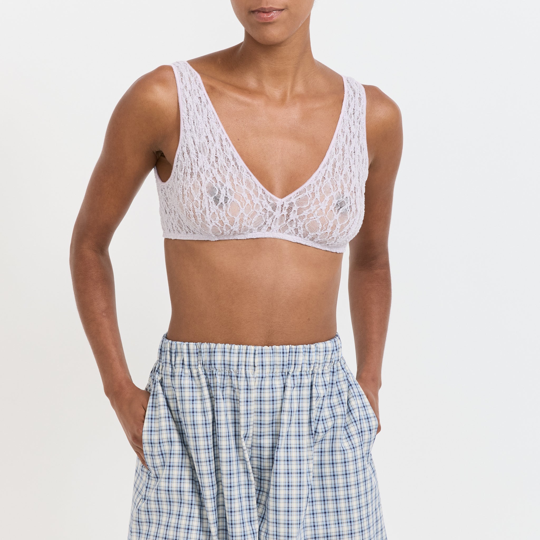 Crescent Bra Cylin Purple