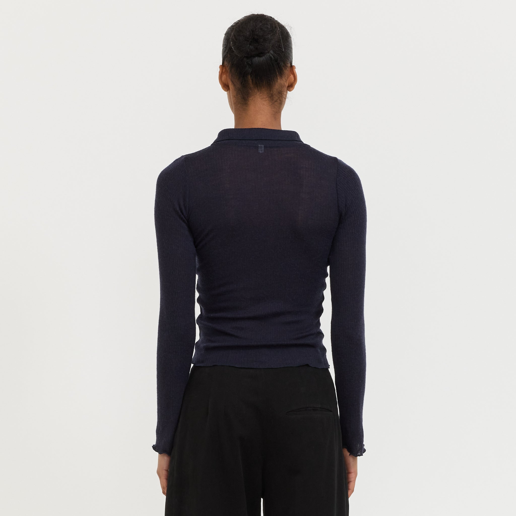 Dual Long Sleeve Tee Murano Navy