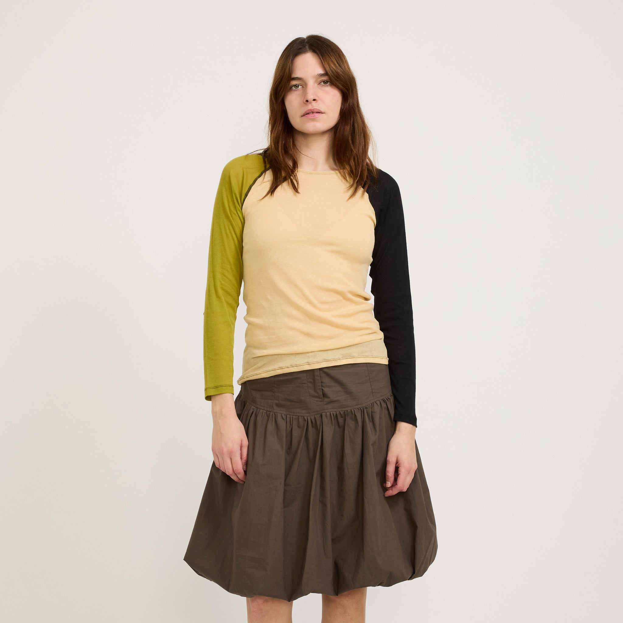 Gene Long Sleeve Beige