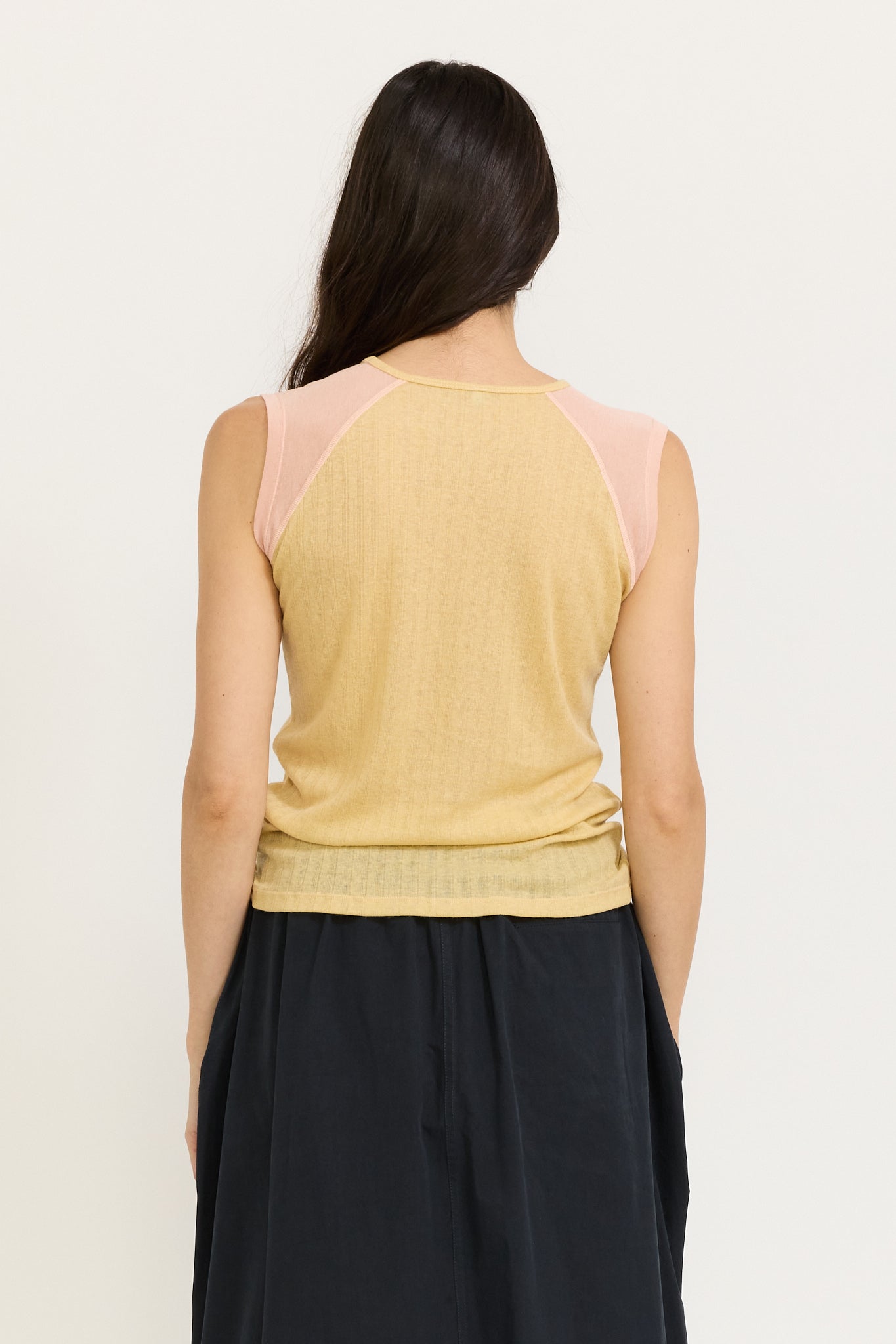 Baserange | Gene Tank Hen Yellow/Buio Pink | Maplestore