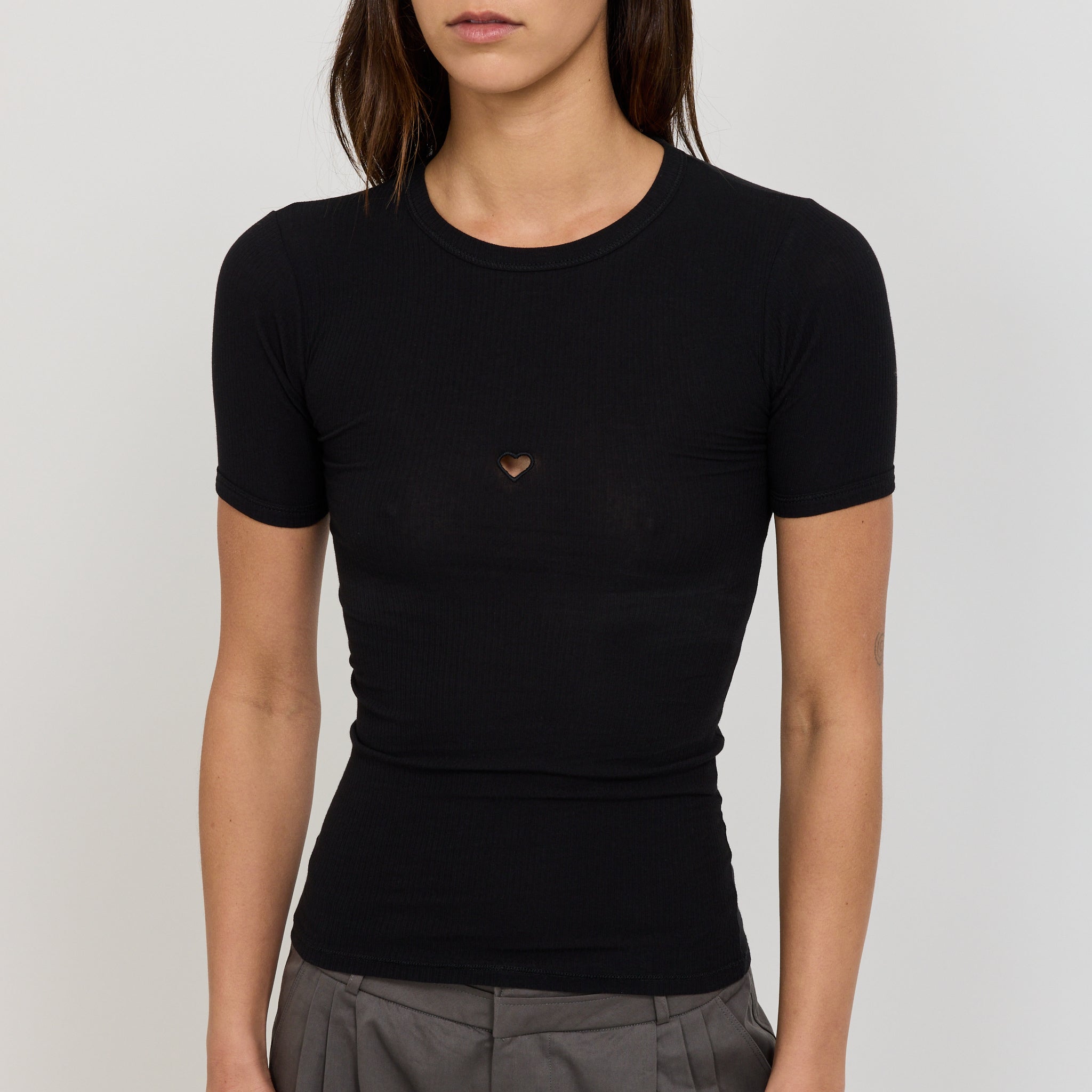 Heart Tee Black